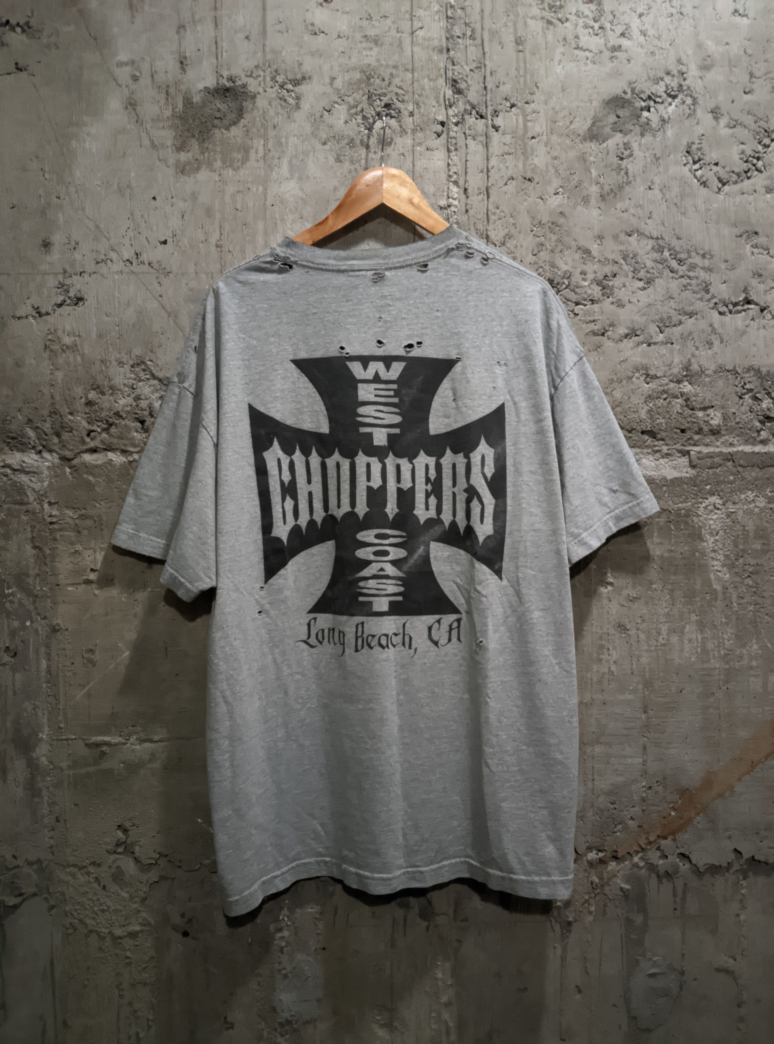 West Coast Choppers Vintage thrashed west coast choppers distressed fade HD ERD Size US XXL / EU 58 / 5 - 1 Thumbnail