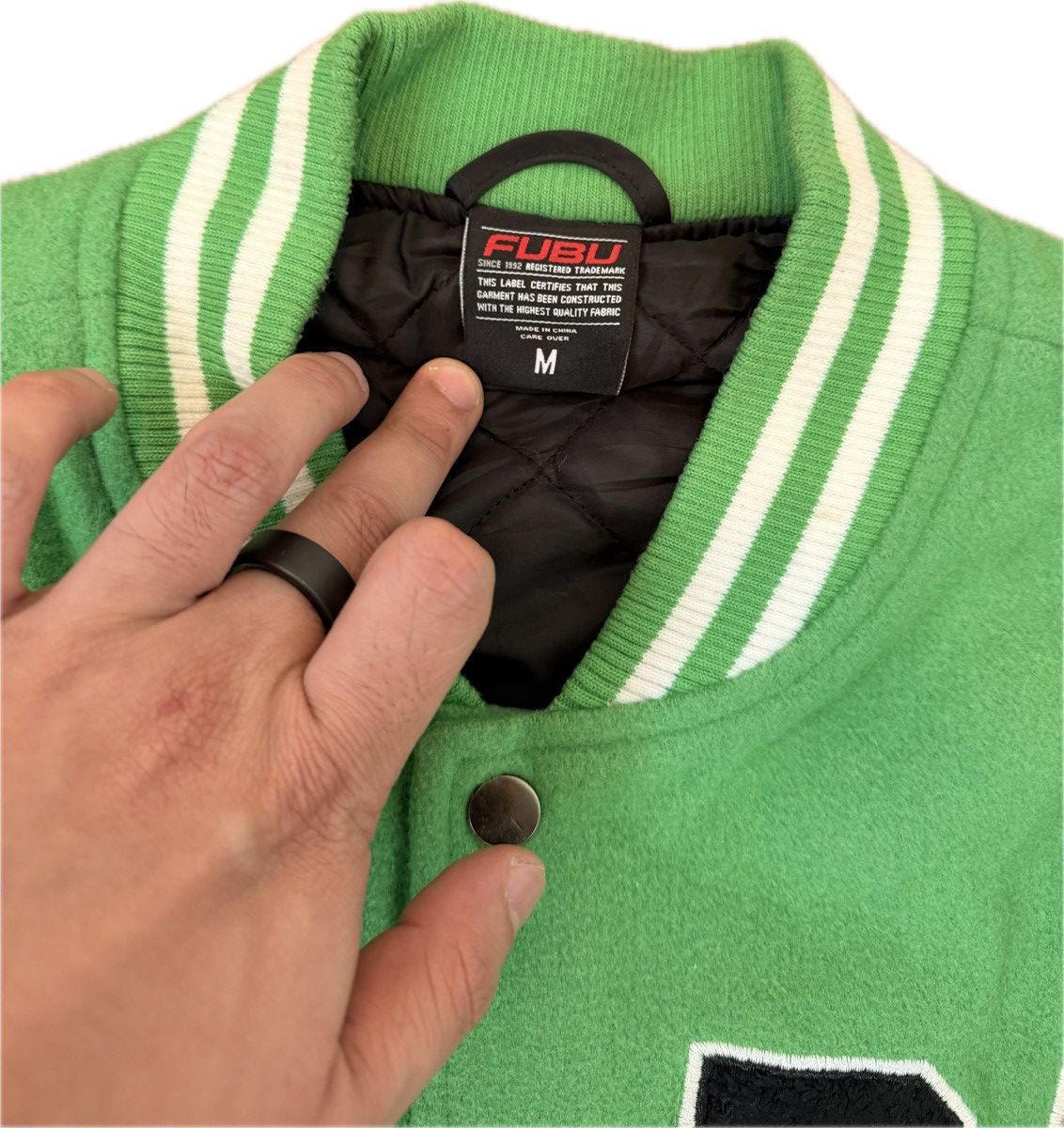 Fubu FUBU Spelled Out Varsity Jacket Size US M / EU 48-50 / 2 - 5 Thumbnail