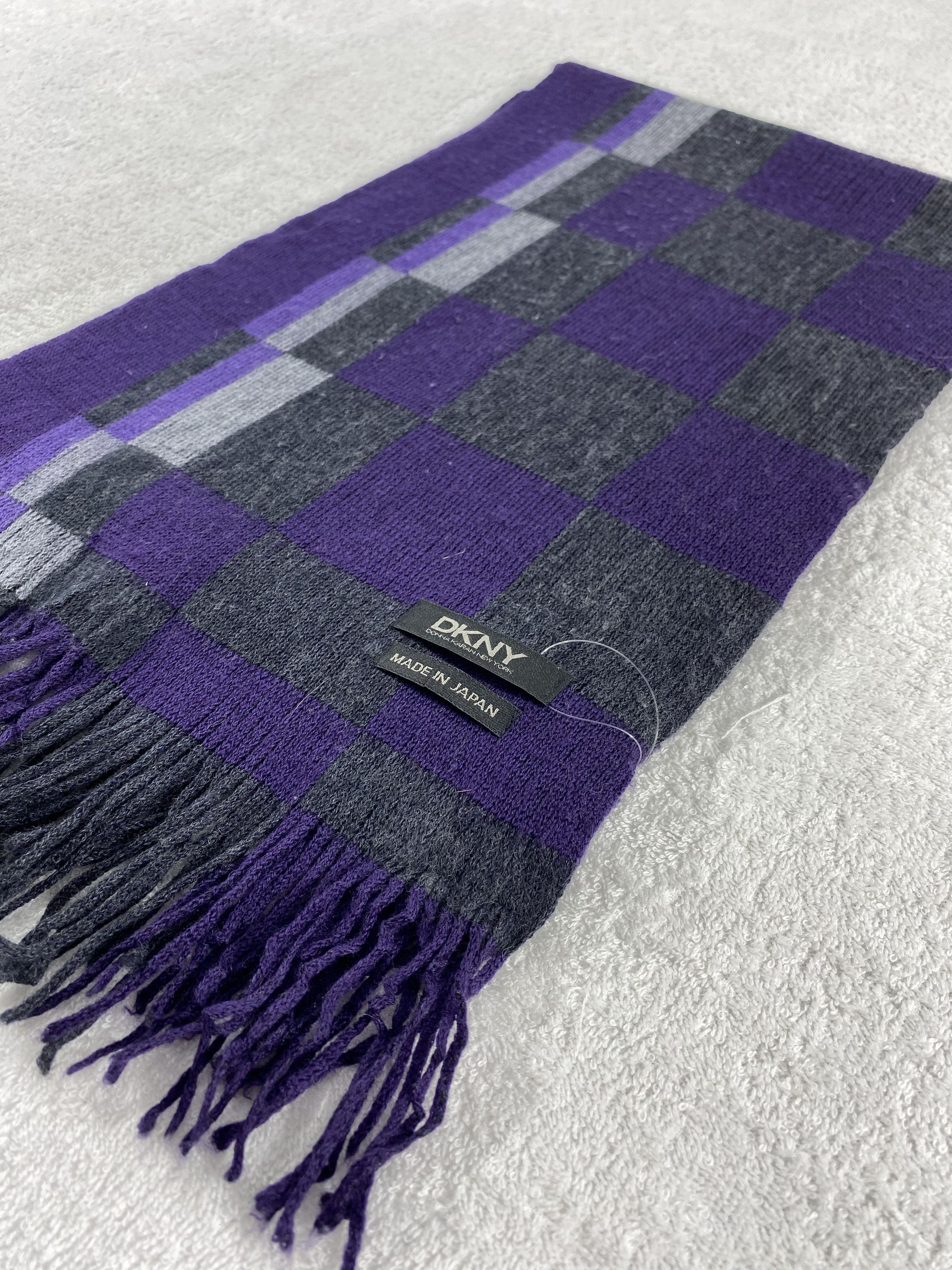 DKNY Vintage DKNY Scarf/Muffler/Neckwear MF761 Size ONE SIZE - 3 Thumbnail