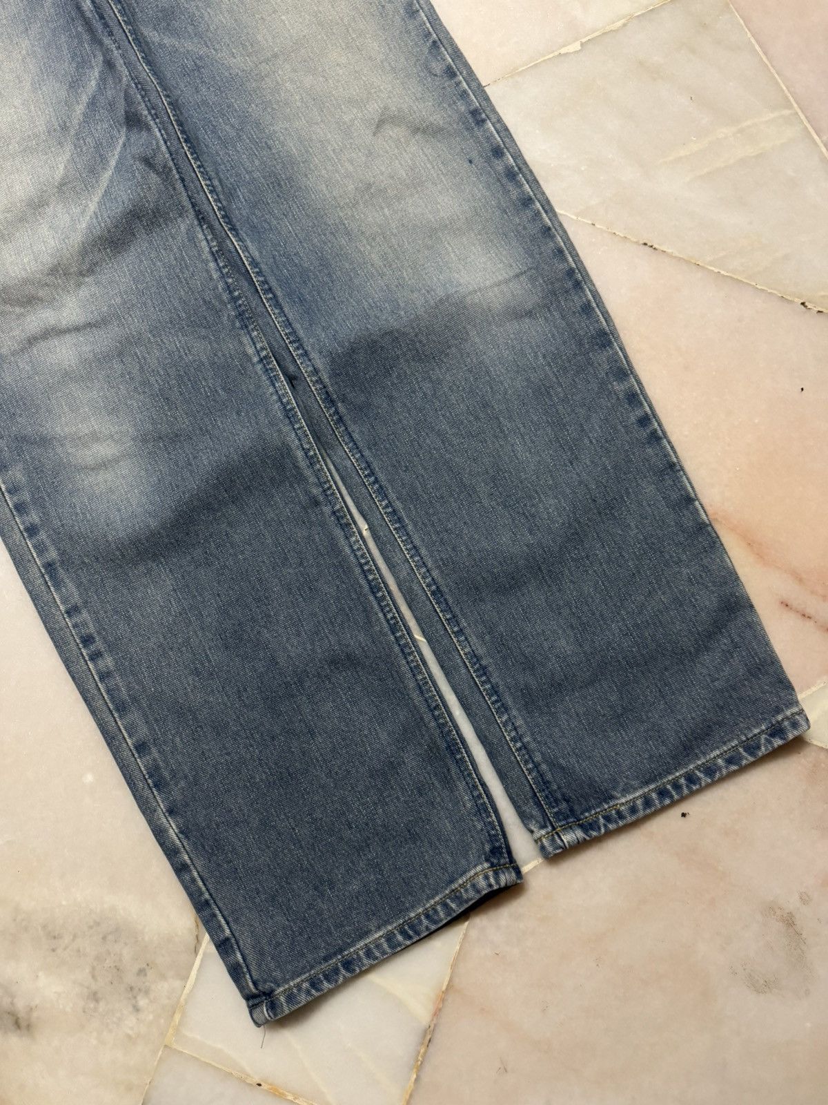 Lee 💥BAGGY💥90's LEE MUD WASHED HEAVYWEIGHT DENIM INSANE STYLE Size US 28 / EU 44 - 10 Thumbnail