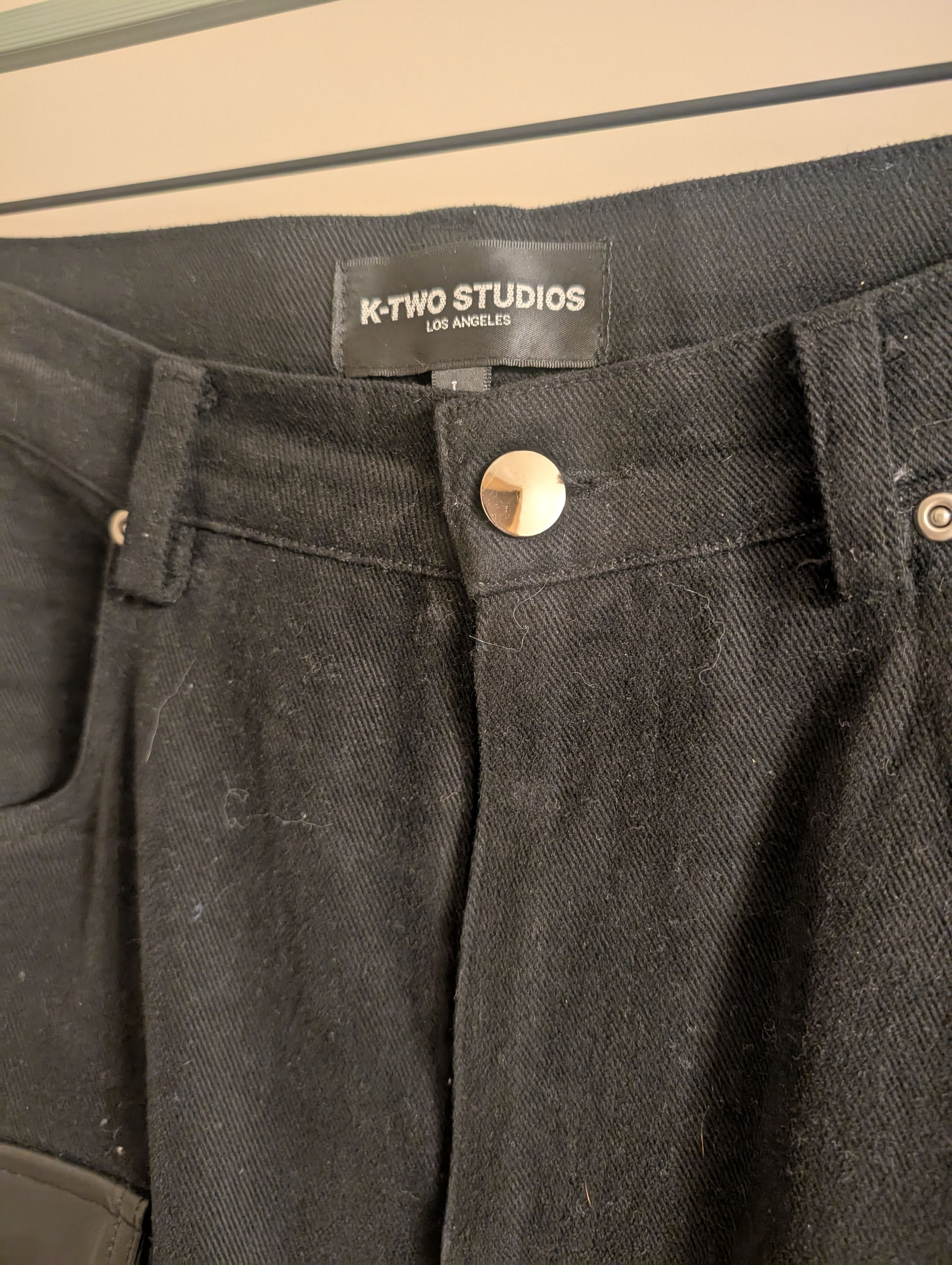 K-Two Studios KTwo Studios NAPPA calf leather pants Size US 34 / EU 50 - 2 Thumbnail