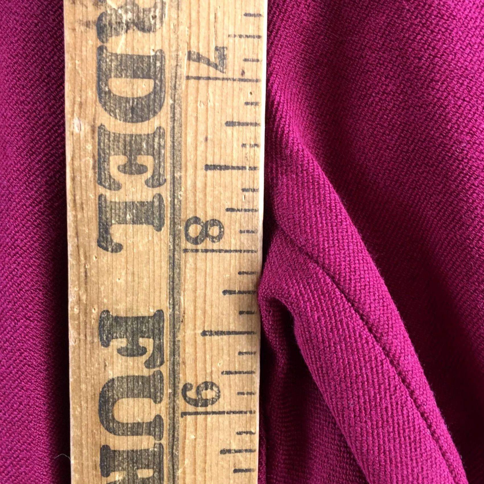 Banana Republic Banana Republic Sloan Dress Pants Womens 0 Burgundy Low Rise Flat Front Zip Pants Mens Womens Size 25" / US 0 / IT 36 - 7 Thumbnail
