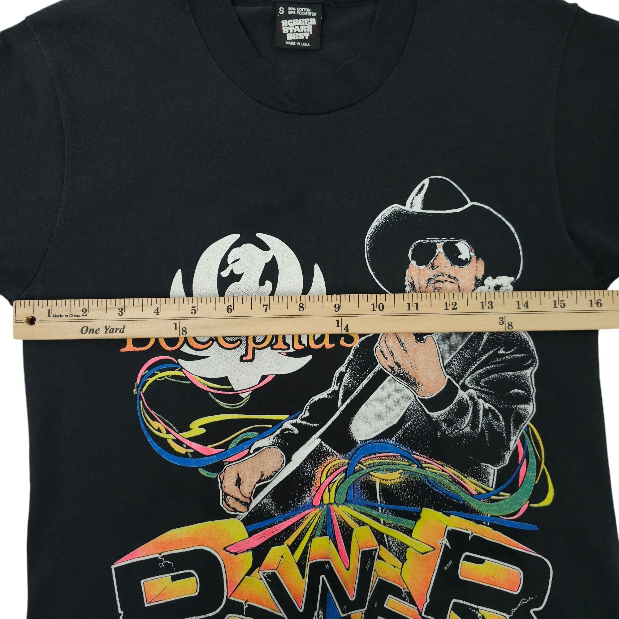 Other Bocephus Power Double Sided T Shirt Adult S 1989 Screen Star Size US S / EU 44-46 / 1 - 6 Thumbnail