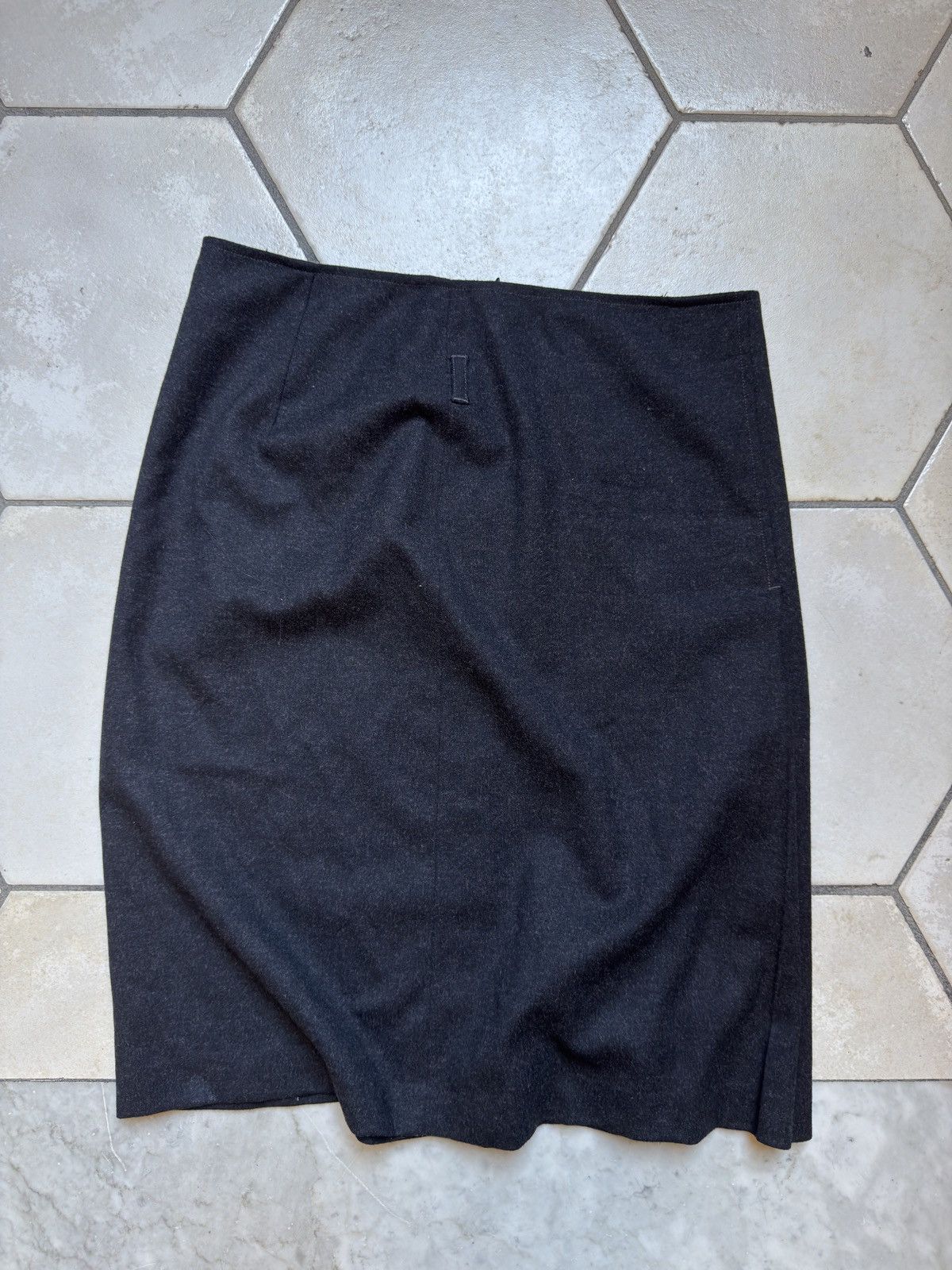 Max Mara Vintage Max Mara 90's Wool Skirt Size 30" / US 8 / IT 44 - 2 Thumbnail