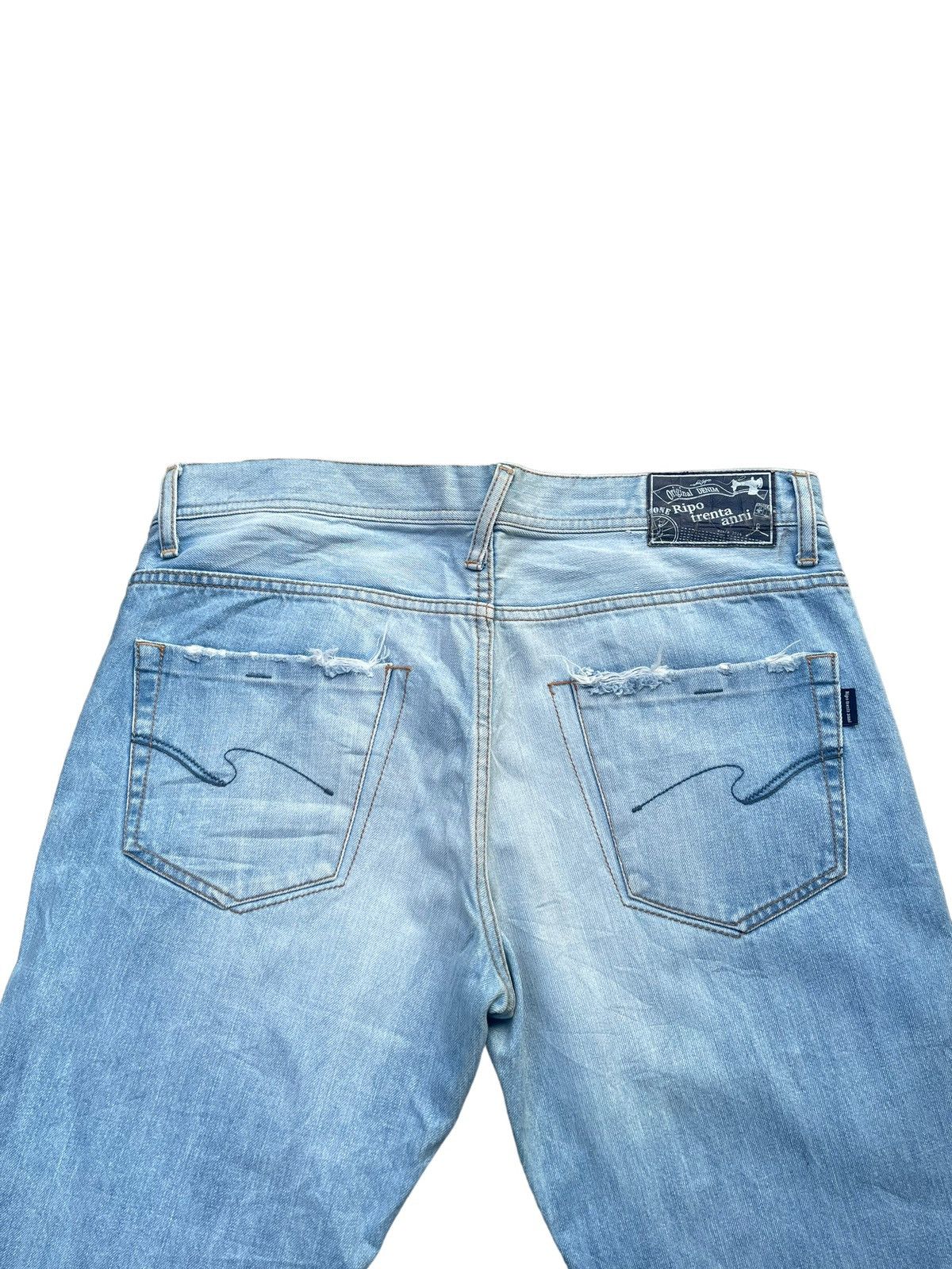 Ripo Trenta Anni Distresed Denim
