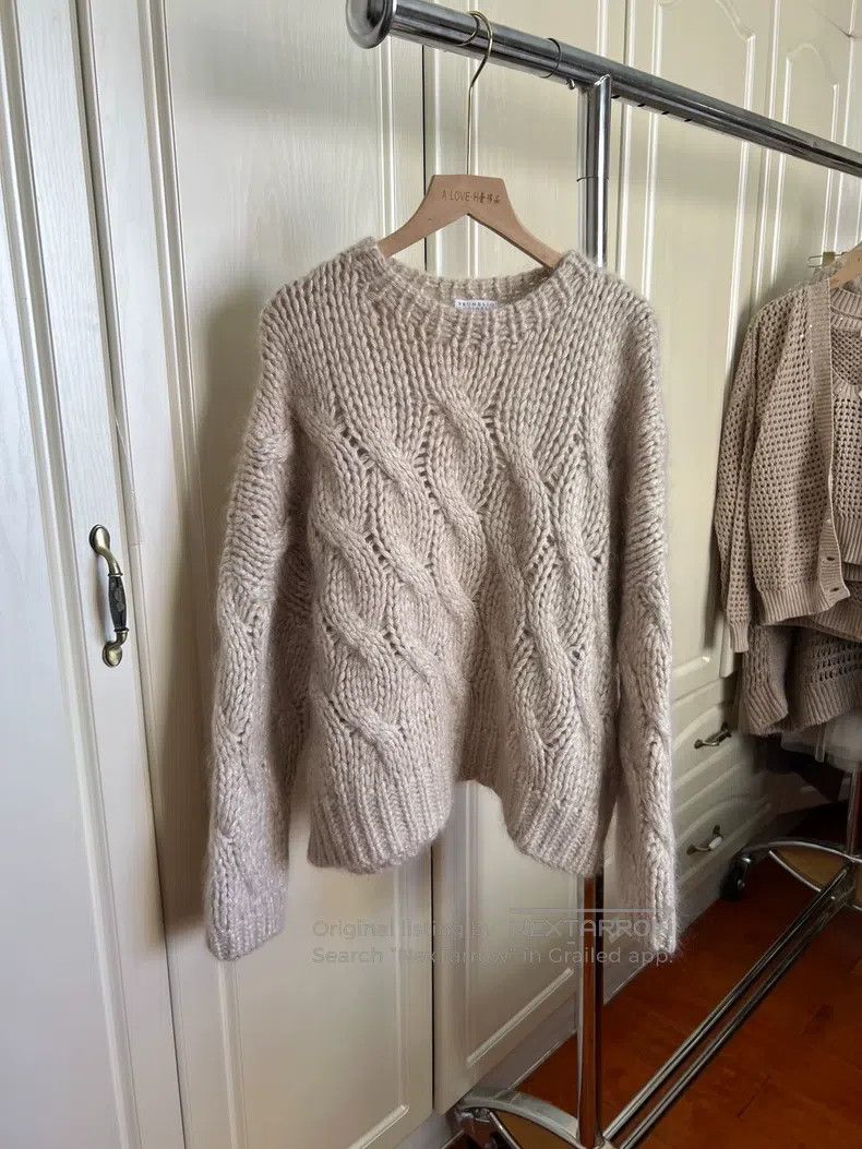 Brunello Cucinelli Brunello Cucinelli Mohair Sweater Size M / US 6-8 / IT 42-44 - 1 Thumbnail