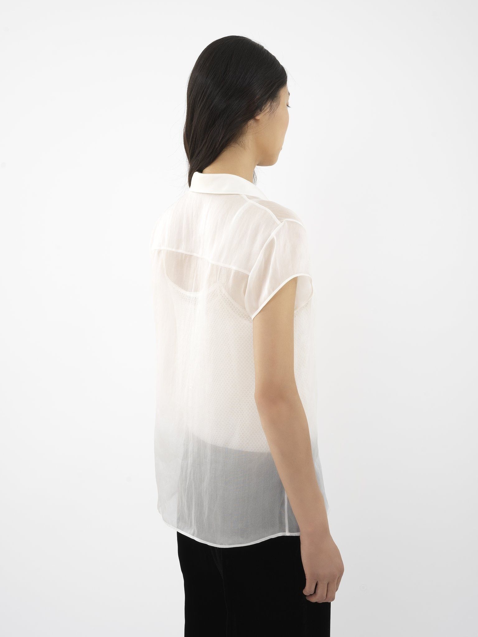 Chloe o1loc1c0325 CHC24 Blouse in White Size M / US 6-8 / IT 42-44 - 4 Thumbnail