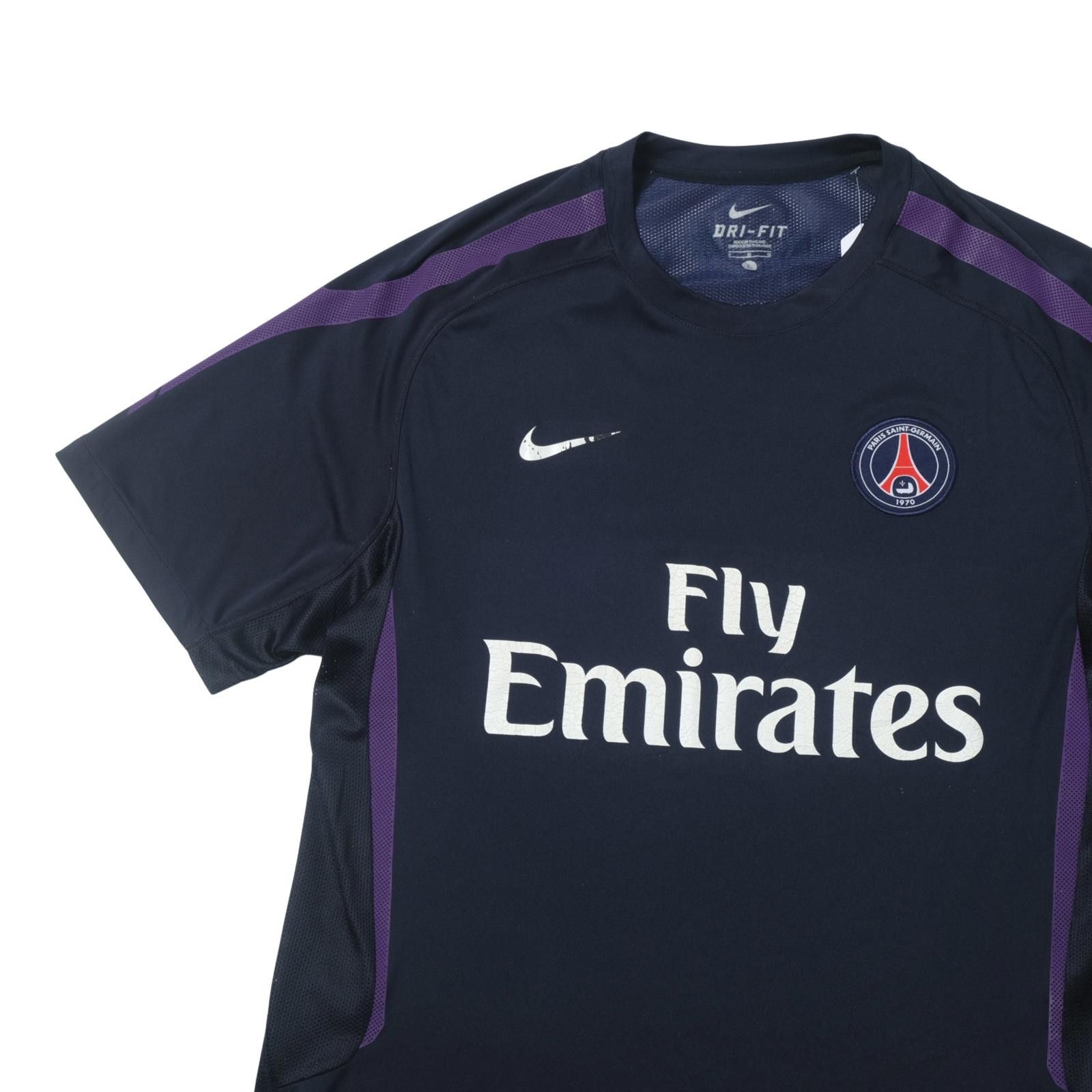 Nike 2010/11 PSG Training Shirt (L/XL) Size US L / EU 52-54 / 3 - 3 Thumbnail
