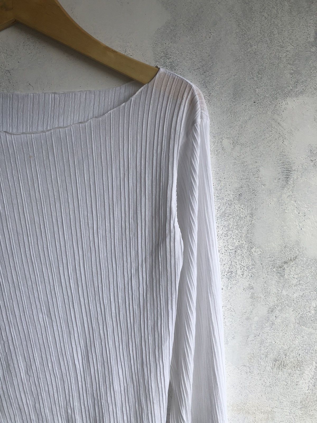 Issey Miyake Japanese Pleated Longsleeve Issey style Size M / US 6-8 / IT 42-44 - 3 Thumbnail