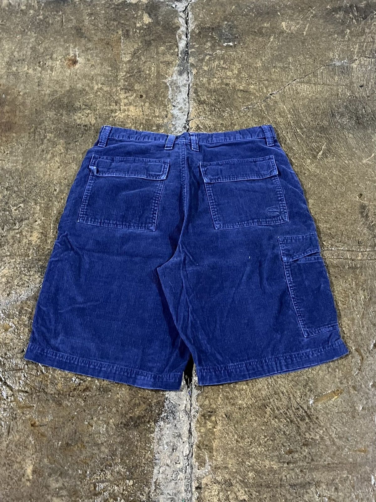 JNCO × Southpole × Vintage Crazy Vintage Y2K Baggy Corduroy Cargo Shorts JNCO Skater Size US 34 / EU 50 - 1 Thumbnail