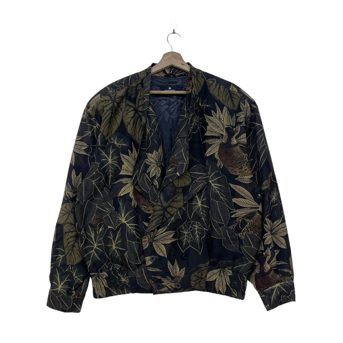 Yohji Yamamoto 💥Shirakura Floral Bomber Jacket Inspired Issey Miyake Size US M / EU 48-50 / 2 - 1 Thumbnail