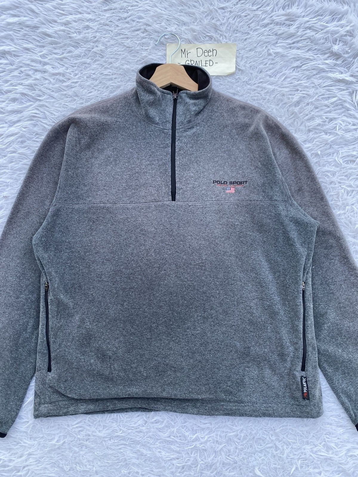Polo Ralph Lauren Rare Vintage Polo Sport Ralph Lauren Fleece Sweater Size US L / EU 52-54 / 3 - 6 Thumbnail
