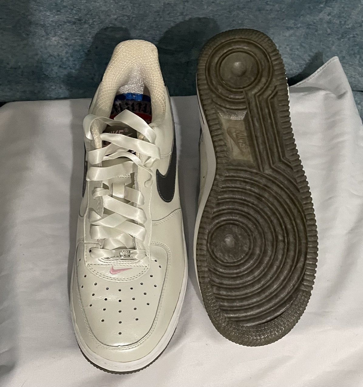 Nike White, Pink And Black Nike Air Size 8 Size US 8 / IT 38 - 5 Thumbnail