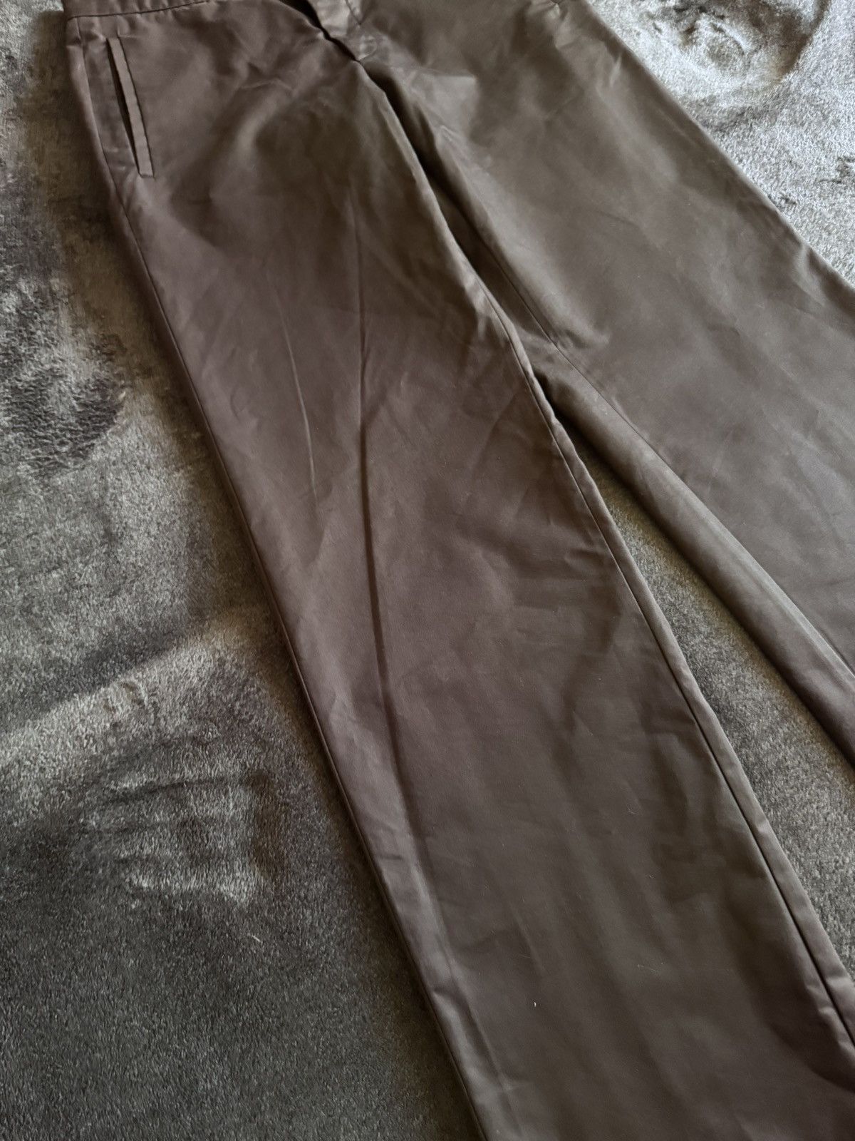 Jil Sander Jil Sander avant-garde nylon pants browne Size 28" / US 6 / IT 42 - 3 Thumbnail