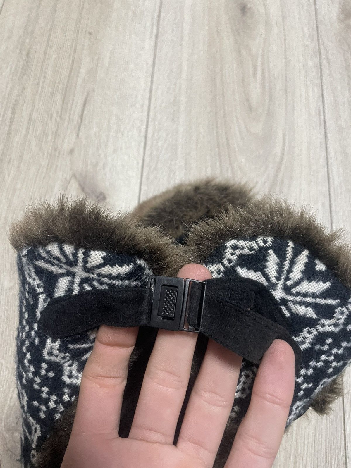 Japanese Brand × Vintage Y2K Faux Fur Ushanka Ornament Vintage Fuzzy Warm Trapper Hat Size ONE SIZE - 12 Thumbnail