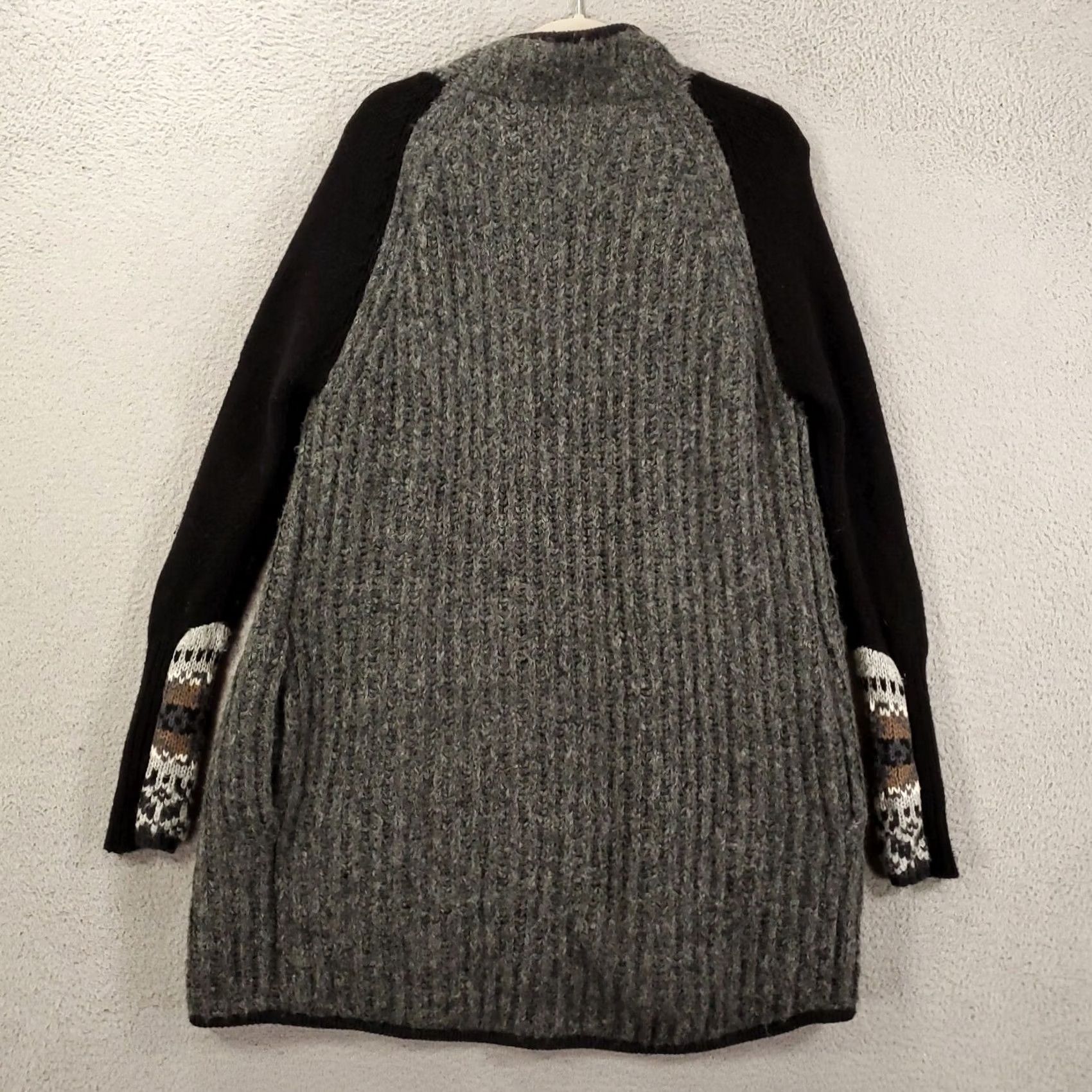 Smartwool SmartWool Cardigan Womens Small Gray Open Pockets Longline Sweater Knit Bohemian Classic Designer Winter Fall Spring Mens Womens Girls Boys Size S / US 4 / IT 40 - 7 Thumbnail