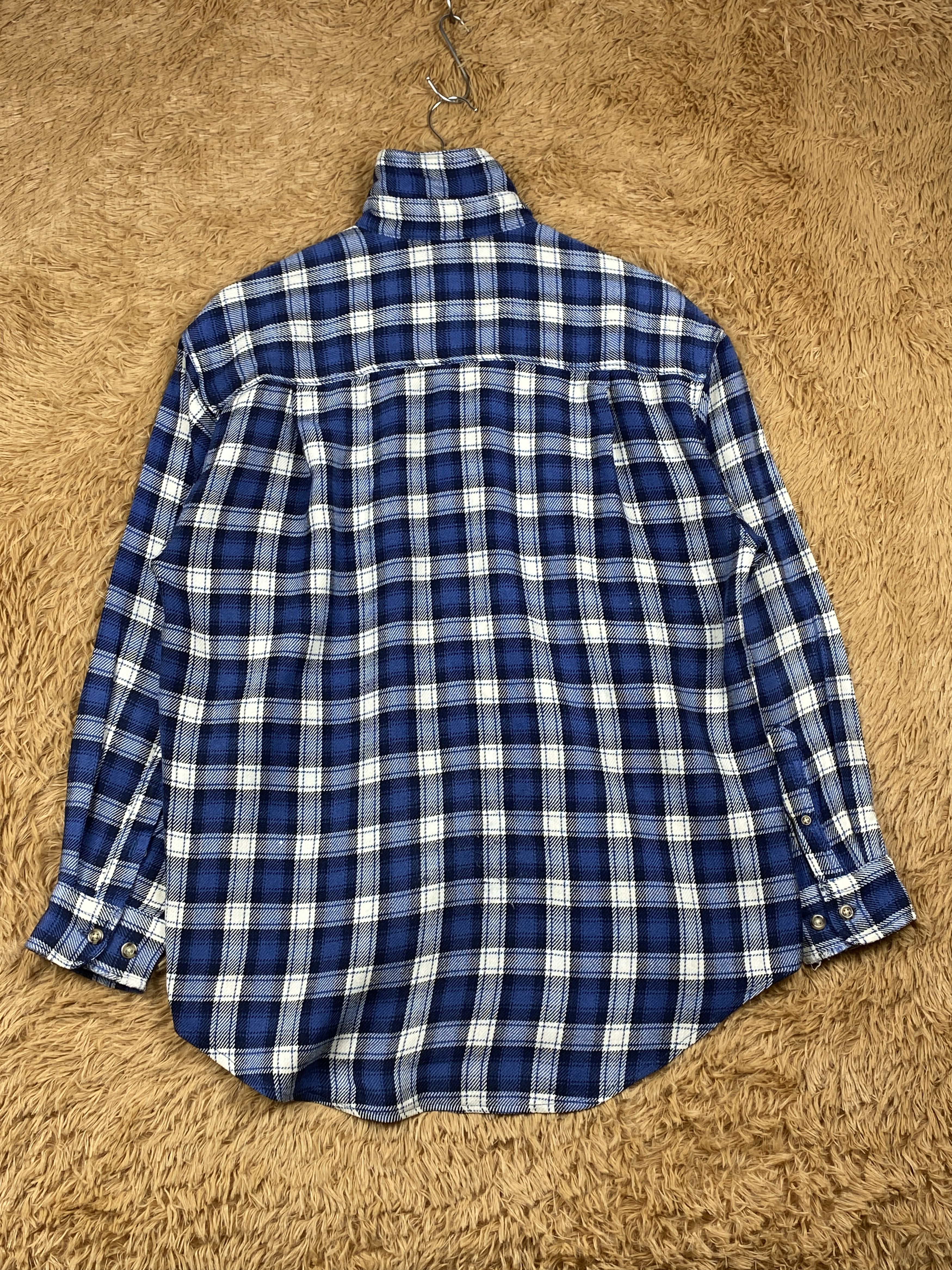 Japanese Brand Vintage Break Off Flannel Long Sleeve T Shirt J1679 Size US M / EU 48-50 / 2 - 5 Thumbnail