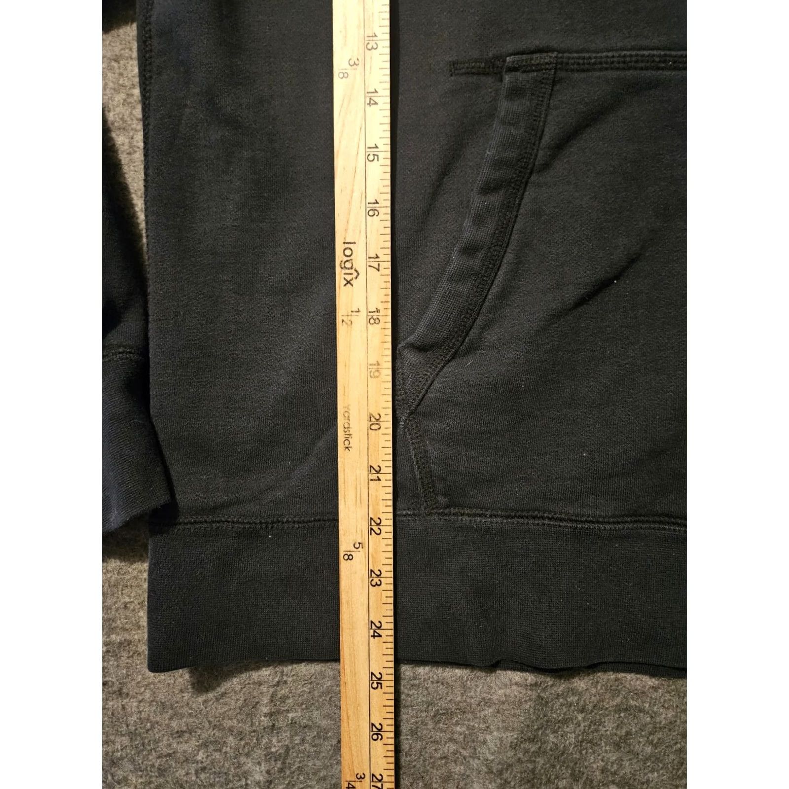Nike Nike Hoodie Men XL Black Draw String Logo Front Pocket Casual Active Running Size US XL / EU 56 / 4 - 4 Thumbnail