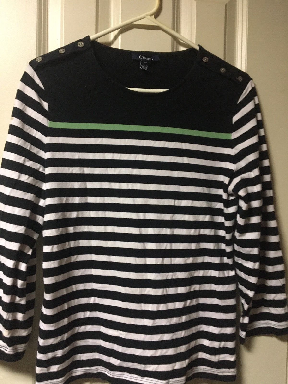 Chaps Chaps Women’s Top Size Large Blouse Excellent Condition Size L / US 10 / IT 46 - 4 Thumbnail