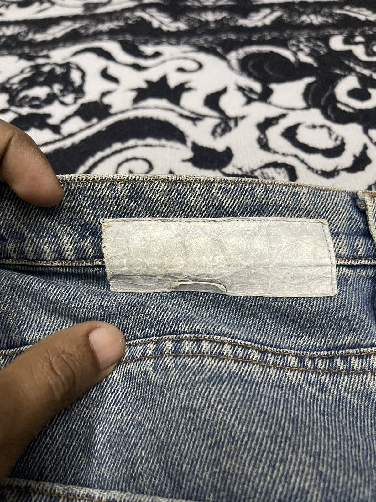Iceberg 90s ICEBERG JEANS SIDE CORDUROY DESIGN RARE Size US 31 - 23 Thumbnail