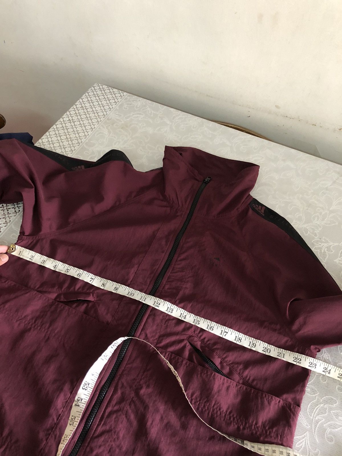 Adidas × Stella McCartney Rare❤️ Adidas x Stella McCartney Maroon Light Jacket Size S / US 4 / IT 40 - 18 Thumbnail