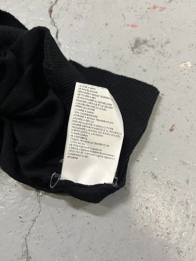 Dirk Bikkembergs AW2010 Bikkembergs Black Moto Sweater Size US M / EU 48-50 / 2 - 9 Thumbnail