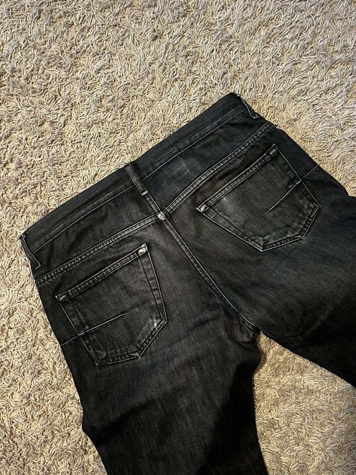 Dior dior homme black denim jeans Size US 32 / EU 48 - 7 Thumbnail