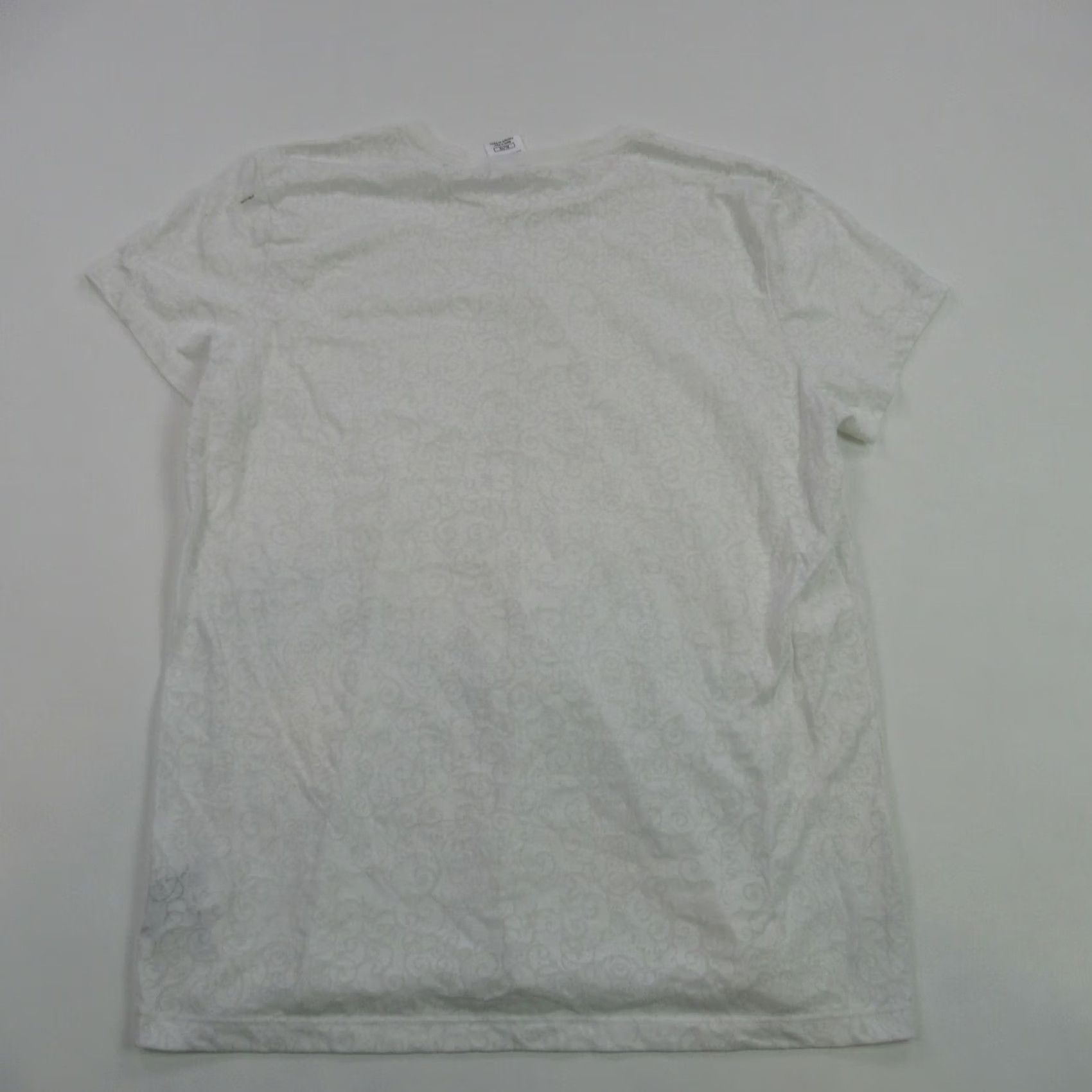 The North Face The North Face Shirt Womens XL Short Sleeve Casual Crew Neck Workout Gym White Size XL / US 12-14 / IT 48-50 - 4 Thumbnail
