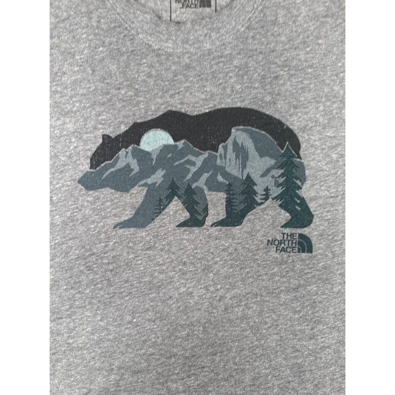 The North Face The North Face Shirt Men S Gray Crew Neck 100% Cotton Logo T-Shirt Mens White Bear Logo Read Size US S / EU 44-46 / 1 - 6 Thumbnail