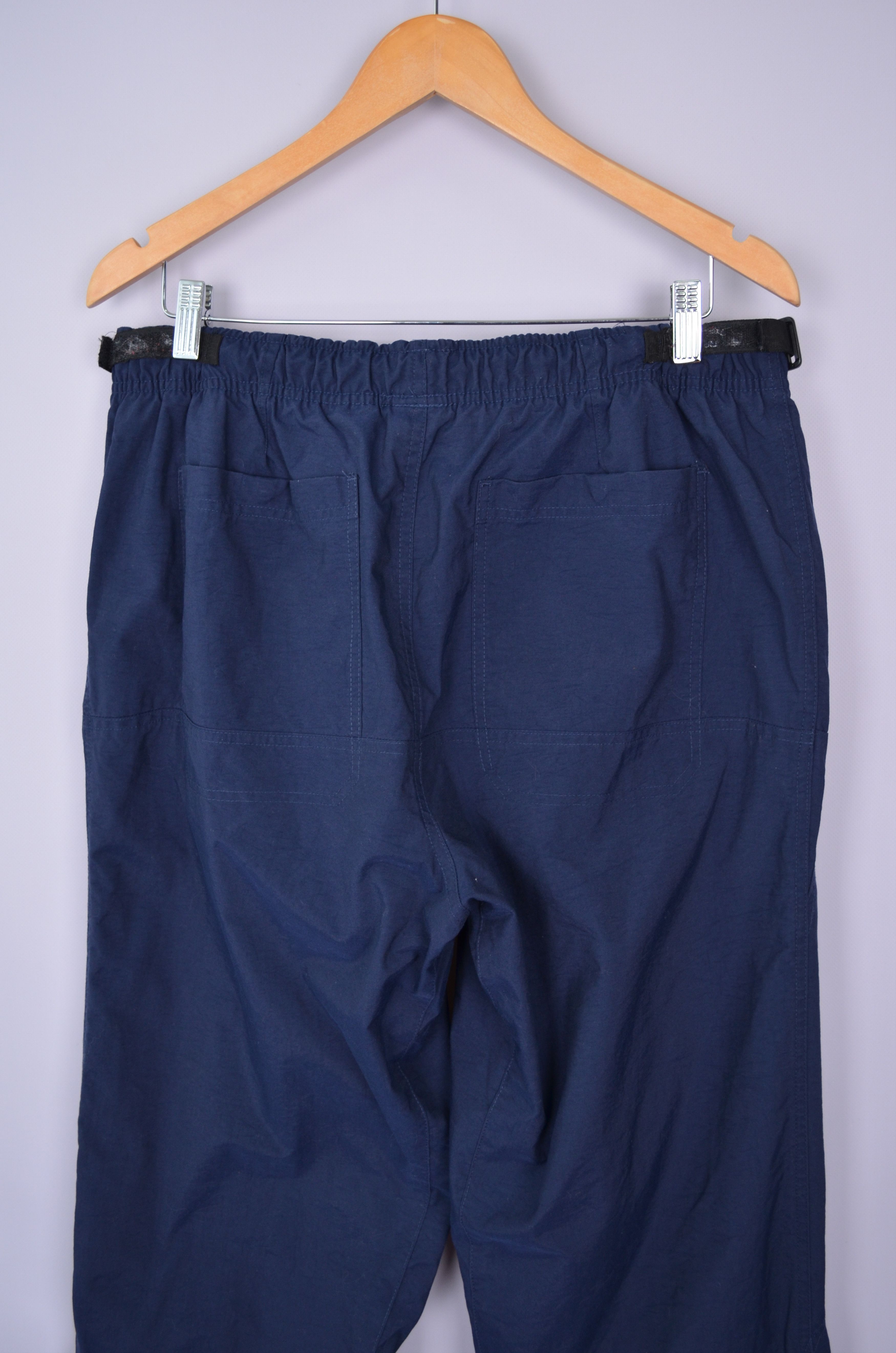 Nike × Vintage Nike Nylon Pants Swoosh Logo Track Pants Size L Vintage 90s Size US 34 / EU 50 - 8 Thumbnail