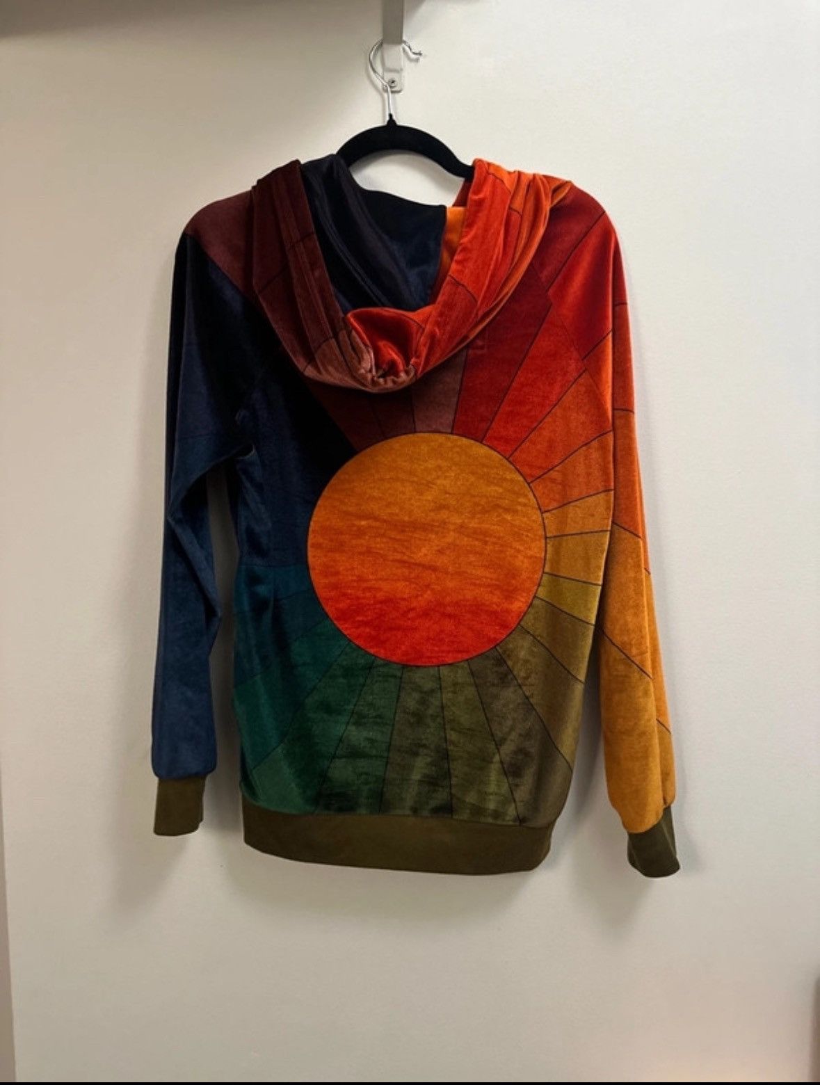 Aviator Nation Multicoloured sun burst print zip up Size M / US 6-8 / IT 42-44 - 3 Thumbnail