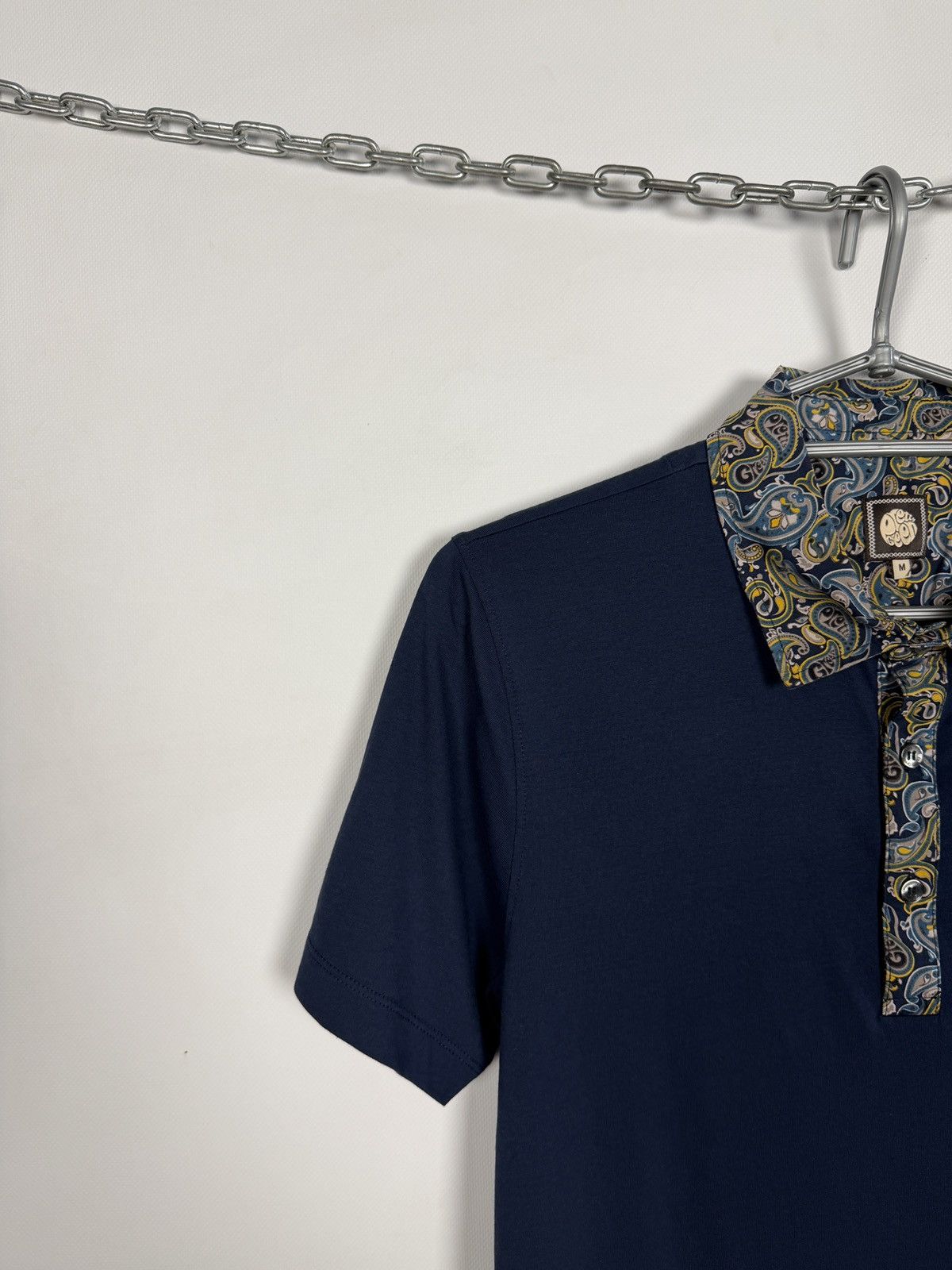 Pretty Green Men’s Pretty Green Cotton Polo Shirt Streetwear Size M Size US M / EU 48-50 / 2 - 3 Thumbnail