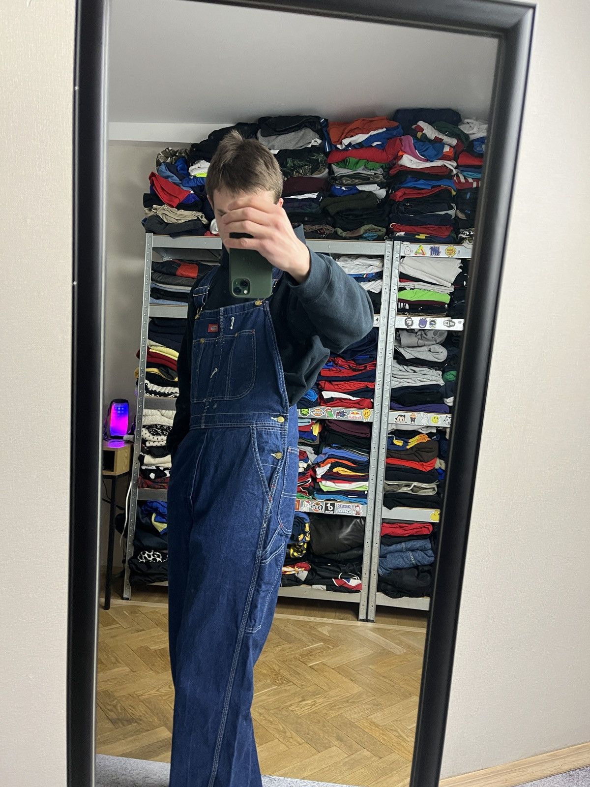Dickies × Vintage Vintage Dickies Overall Carpenter Denim Jumpsuit Skate Rare Size US 32 / EU 48 - 4 Thumbnail