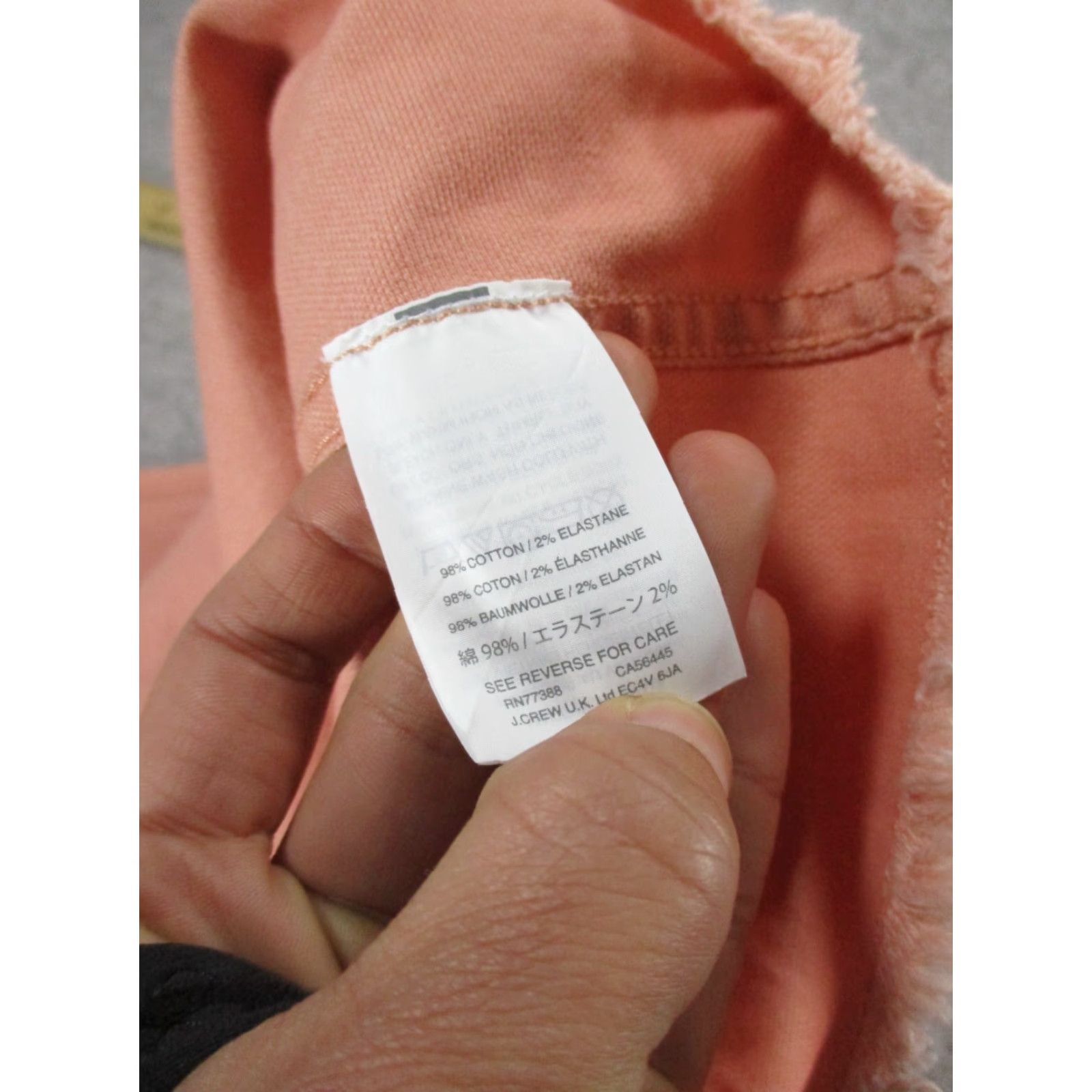 Madewell VINTAGE Madewell Skirt Womens Small Pink Cotton Spandex A-Line Short 90s Womens Size 32" / US 10 / IT 46 - 6 Thumbnail