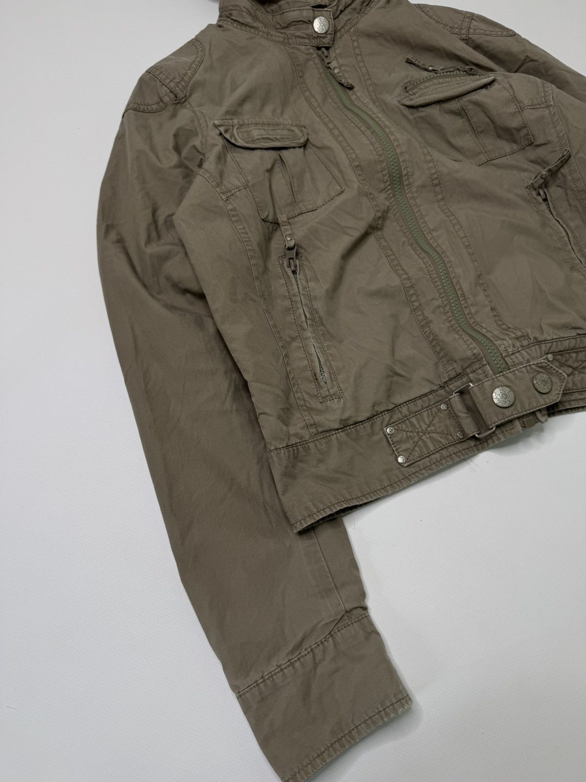 Vintage Vintage avant garde archive military jacket swag y2k if6was9 Size S / US 4 / IT 40 - 3 Thumbnail