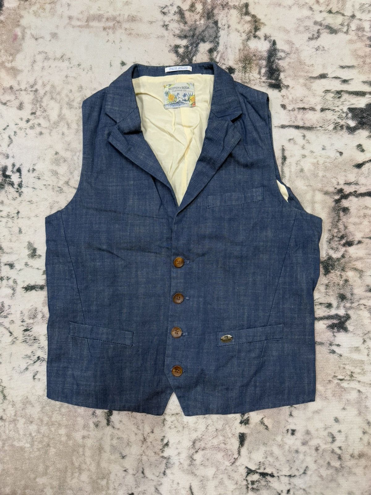 Scotch & Soda Scoth&Soda Tailor Made Jacket Vests Size US S / EU 44-46 / 1 - 3 Thumbnail