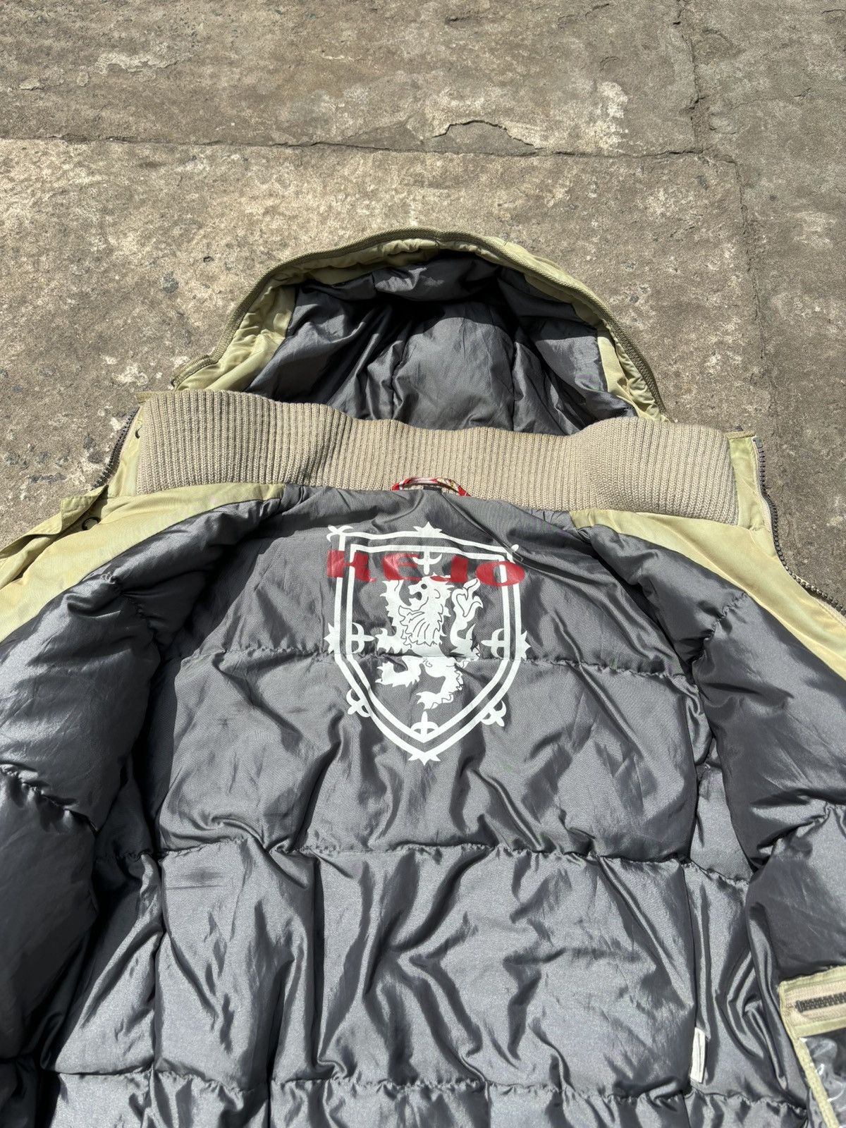 Hysteric Glamour × Japanese Brand Vintage Kejo H.Miller Goose Down Crop Jacket Size US XL / EU 56 / 4 - 10 Thumbnail