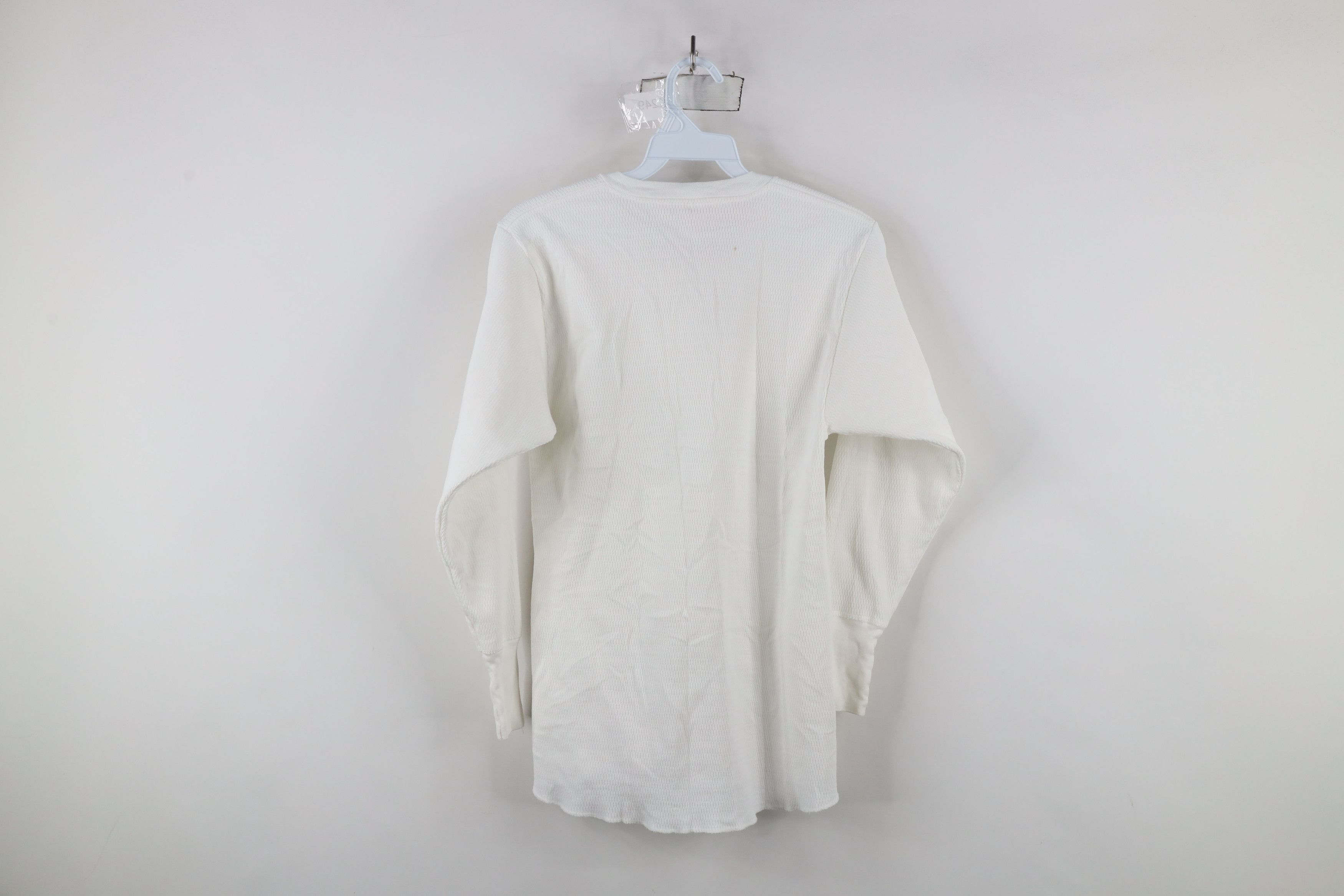 Vintage Vintage 70s Streetwear Waffle Knit Long Sleeve T-Shirt USA Size US M / EU 48-50 / 2 - 9 Thumbnail