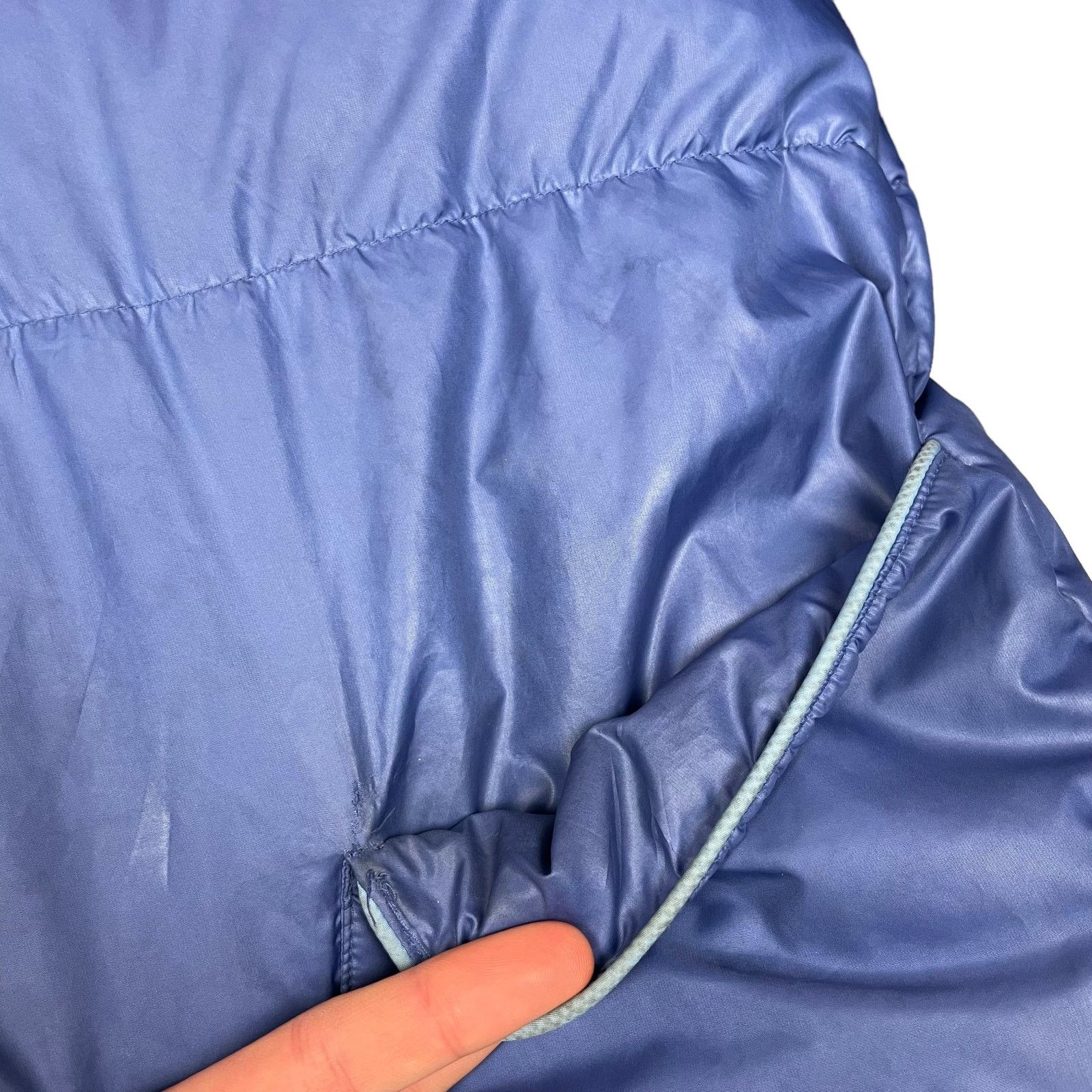 Nike × Vintage Nike Men's Purple Long Sleeve Full Zip Puffer Jacket Medium Size US M / EU 48-50 / 2 - 9 Thumbnail