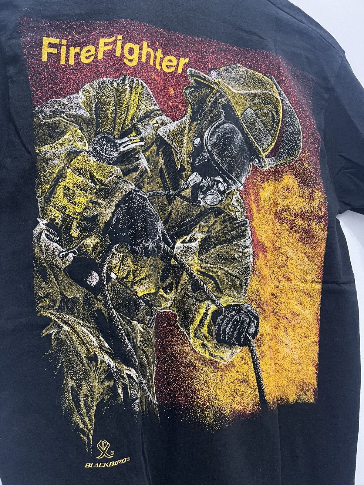 Japanese Brand FireFighter Gall’s off Duty by Blackbird Millitary Style Tee Size US M / EU 48-50 / 2 - 6 Thumbnail