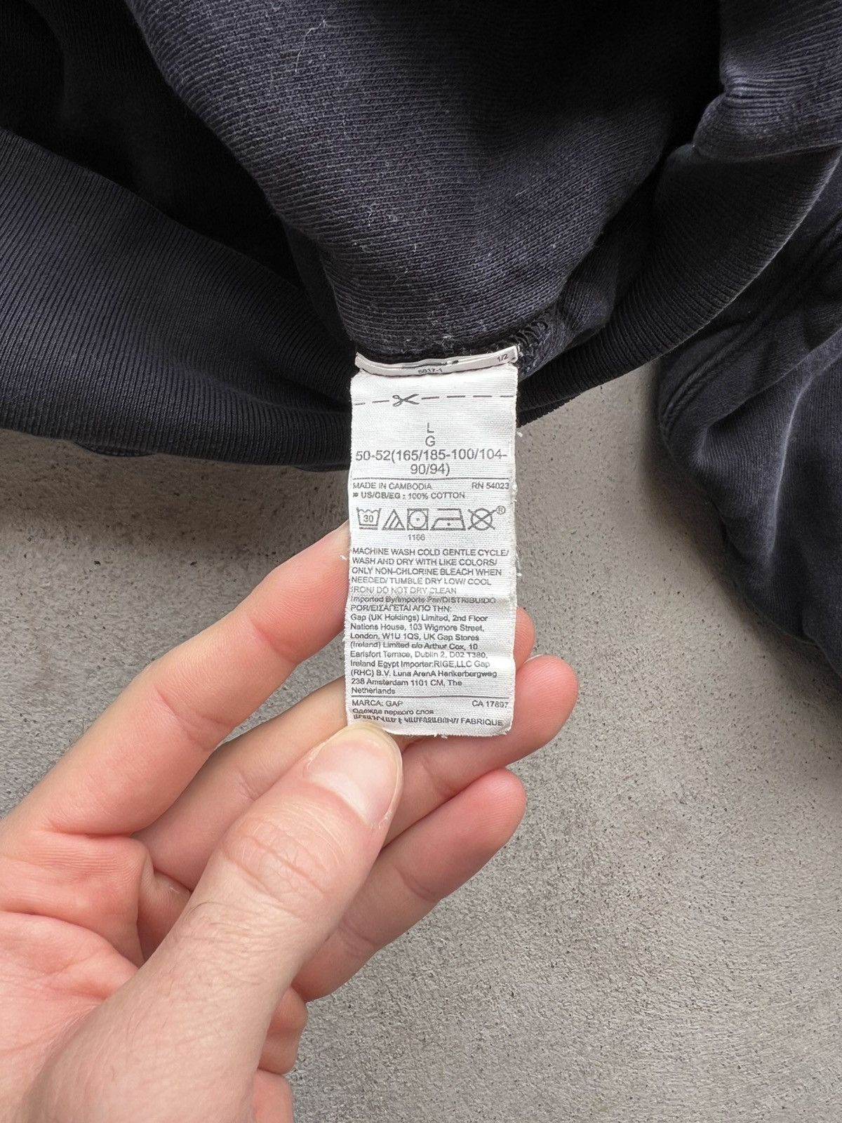 Gap × Yeezy Yeezy Gap Hoodie Size US L / EU 52-54 / 3 - 7 Thumbnail