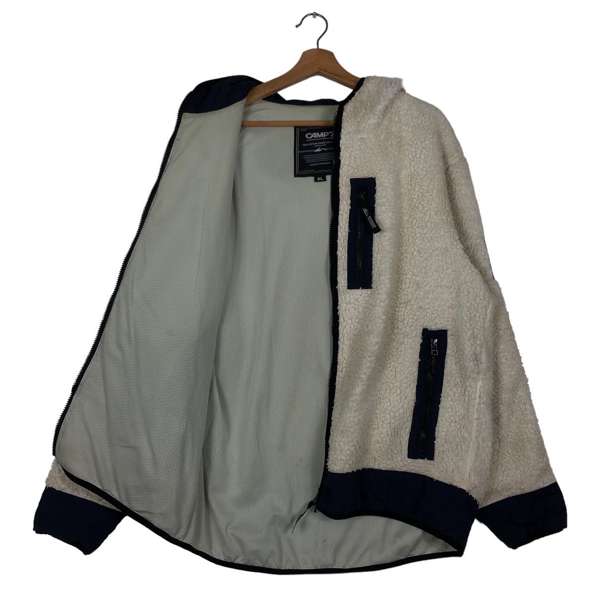 Japanese Brand 🔥Fleece Jacket Hoodie Anorak Camp7 Boulder Colorado Japan Size US XL / EU 56 / 4 - 10 Thumbnail