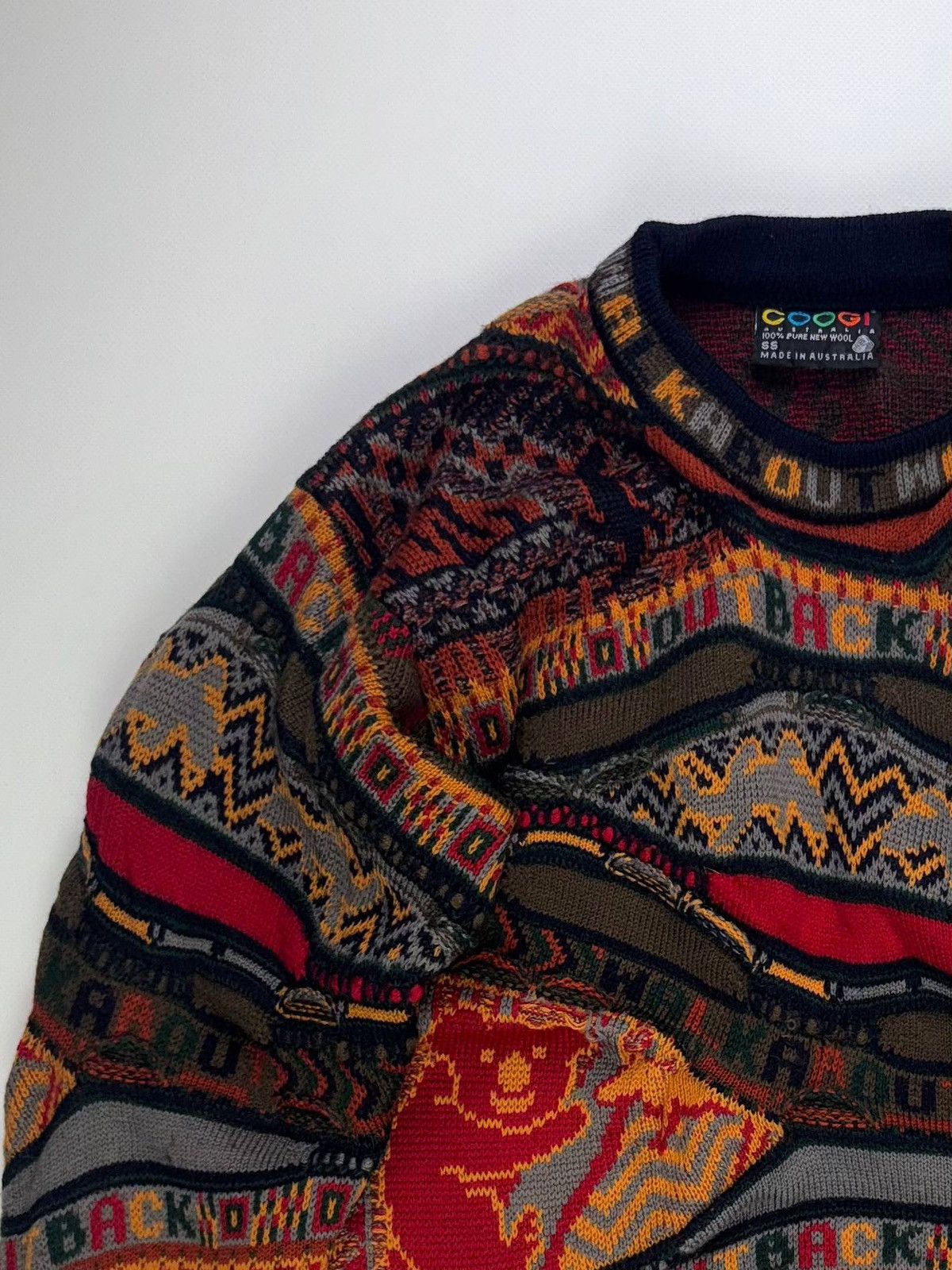 Coogi Vintage Coogi Pure New Wool Walkabout Sweater (90s) Koala Size US S / EU 44-46 / 1 - 2 Thumbnail