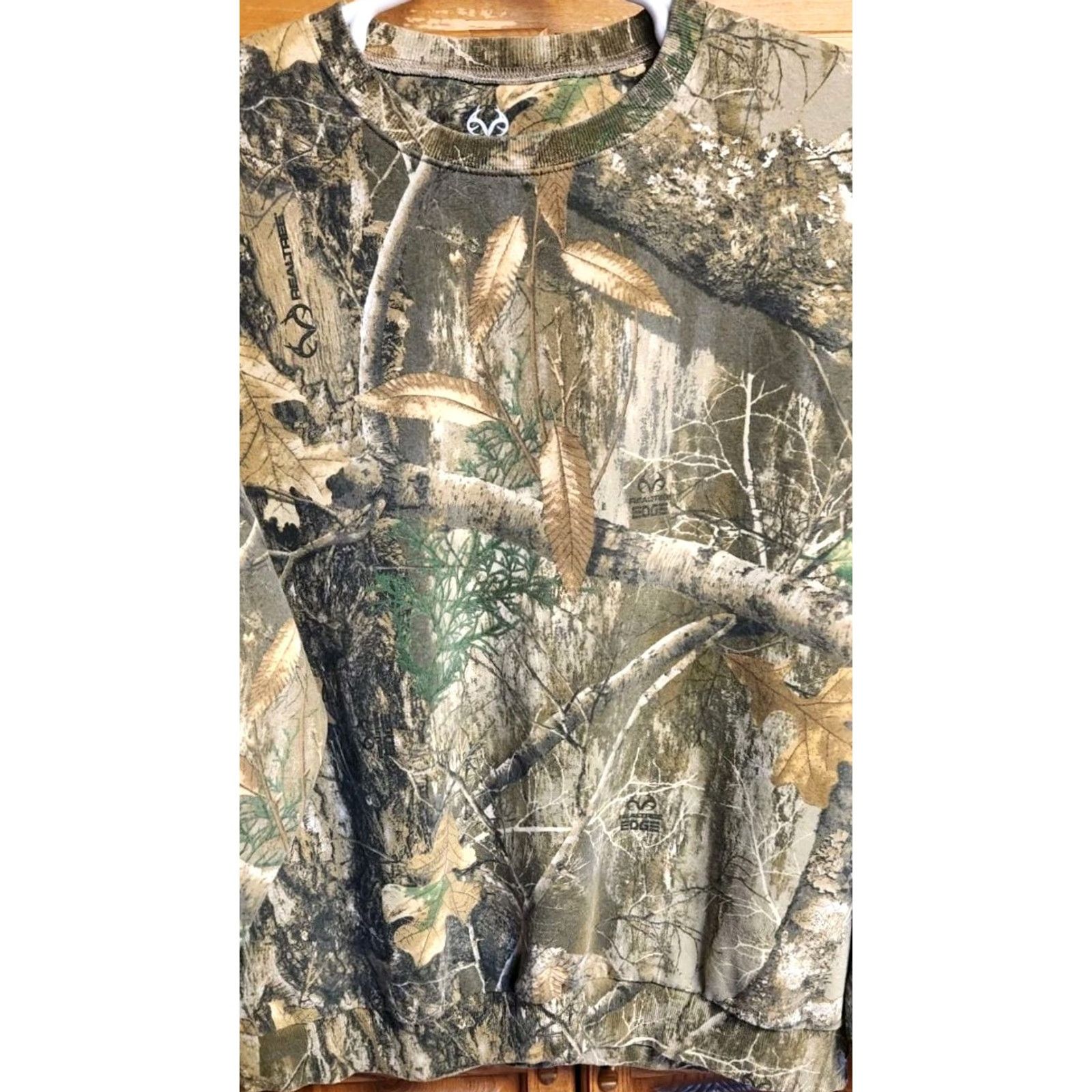 Realtree VINTAGE? REALTREE Outfitters Edge Camo Sweatshirt Mens 2X XXL Pullover Sweater Camouflage Size US XXL / EU 58 / 5 - 7 Thumbnail