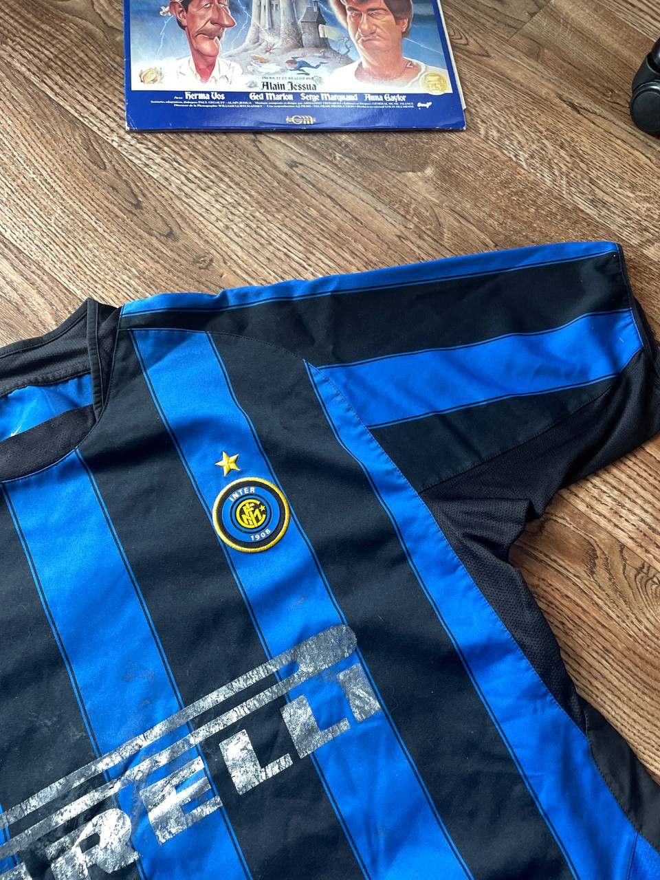 Nike t-shirt Nike Inter Firelli soccer Size US XL / EU 56 / 4 - 4 Thumbnail