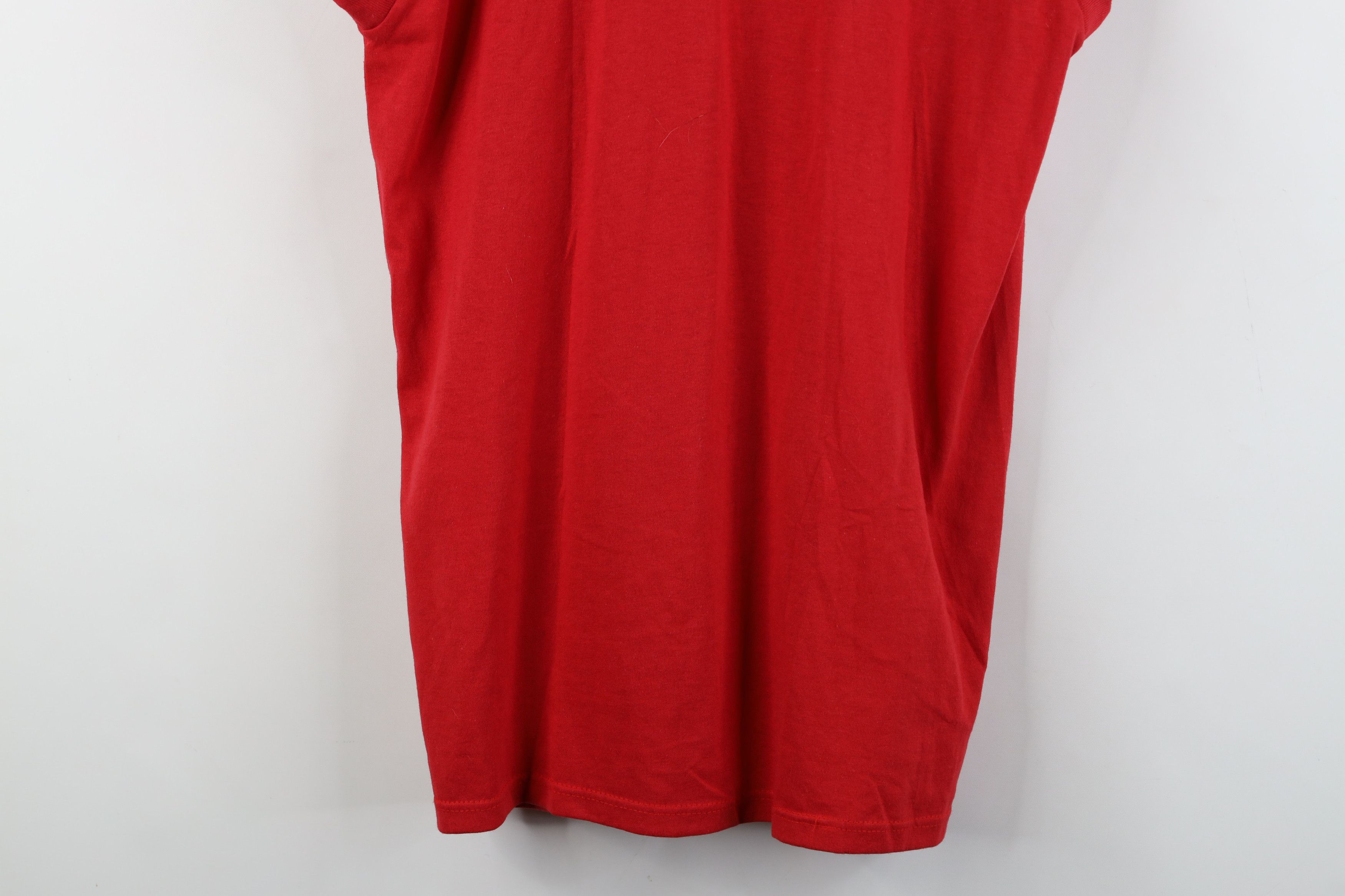 Vintage Vintage 70s Streetwear Blank Sleeveless Muscle T-Shirt USA Size US L / EU 52-54 / 3 - 13 Thumbnail