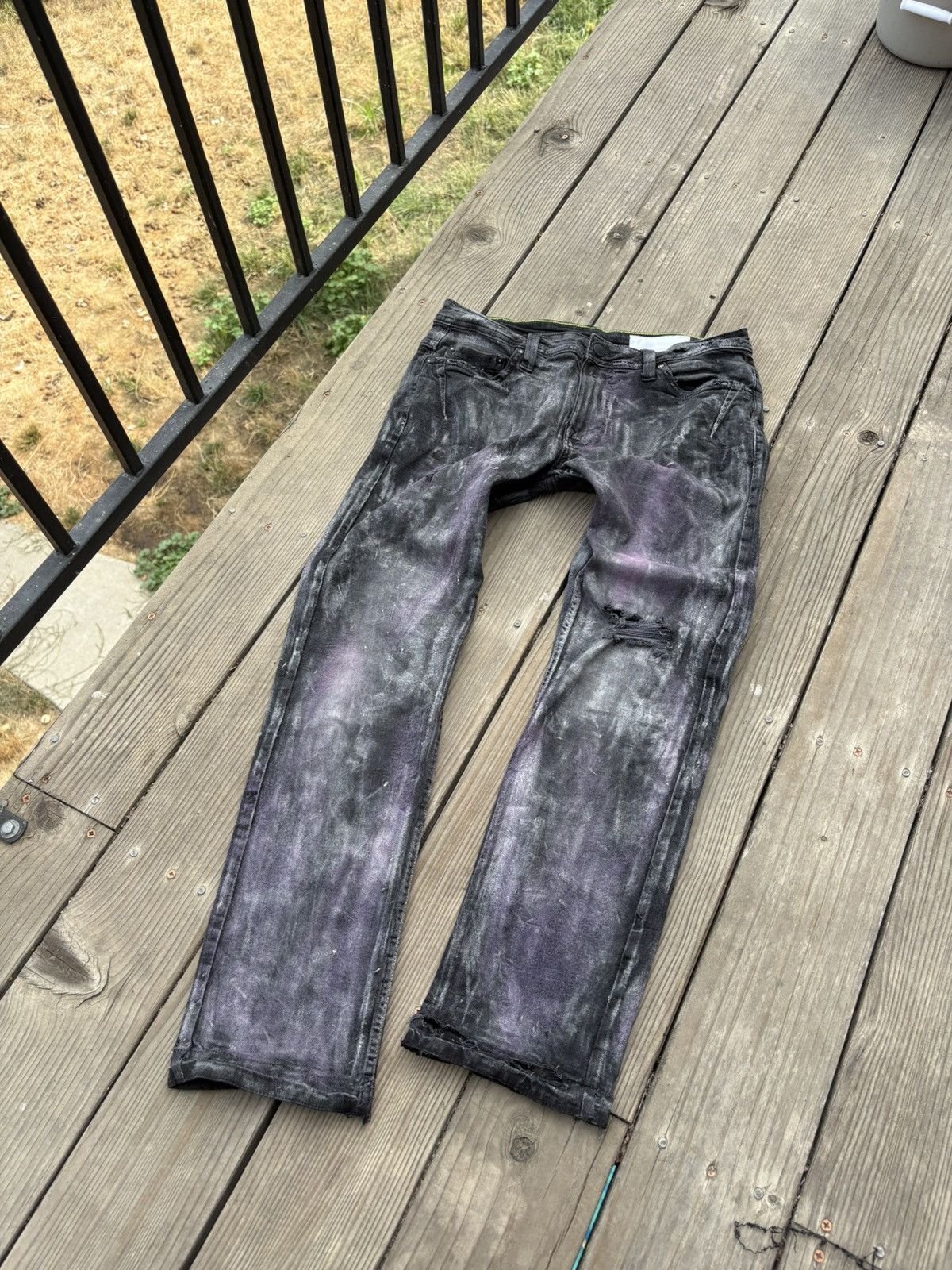 Other 1of1 pink wash waxed denim Size US 32 / EU 48 - 2 Thumbnail