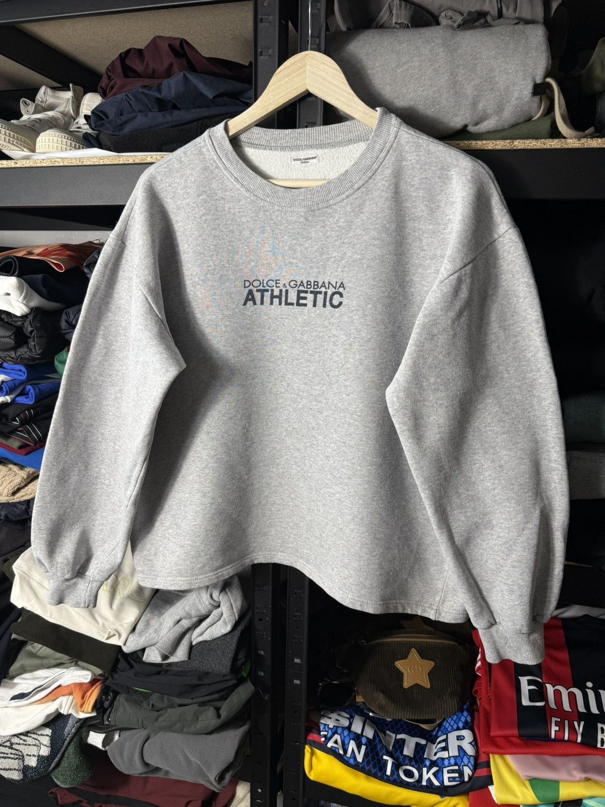 Dolce & Gabbana Vintage Dolce & Gabbana Athletic Crewneck Sweatshirt Grey Size XL / US 12-14 / IT 48-50 - 3 Thumbnail