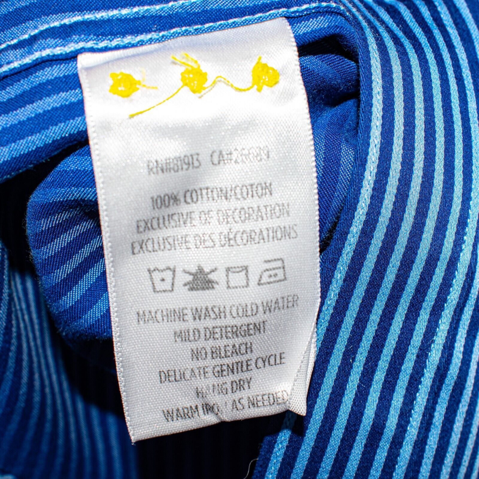 Robert Graham Robert Graham X collection Button up Shirt Blue Striped Size US M / EU 48-50 / 2 - 7 Thumbnail