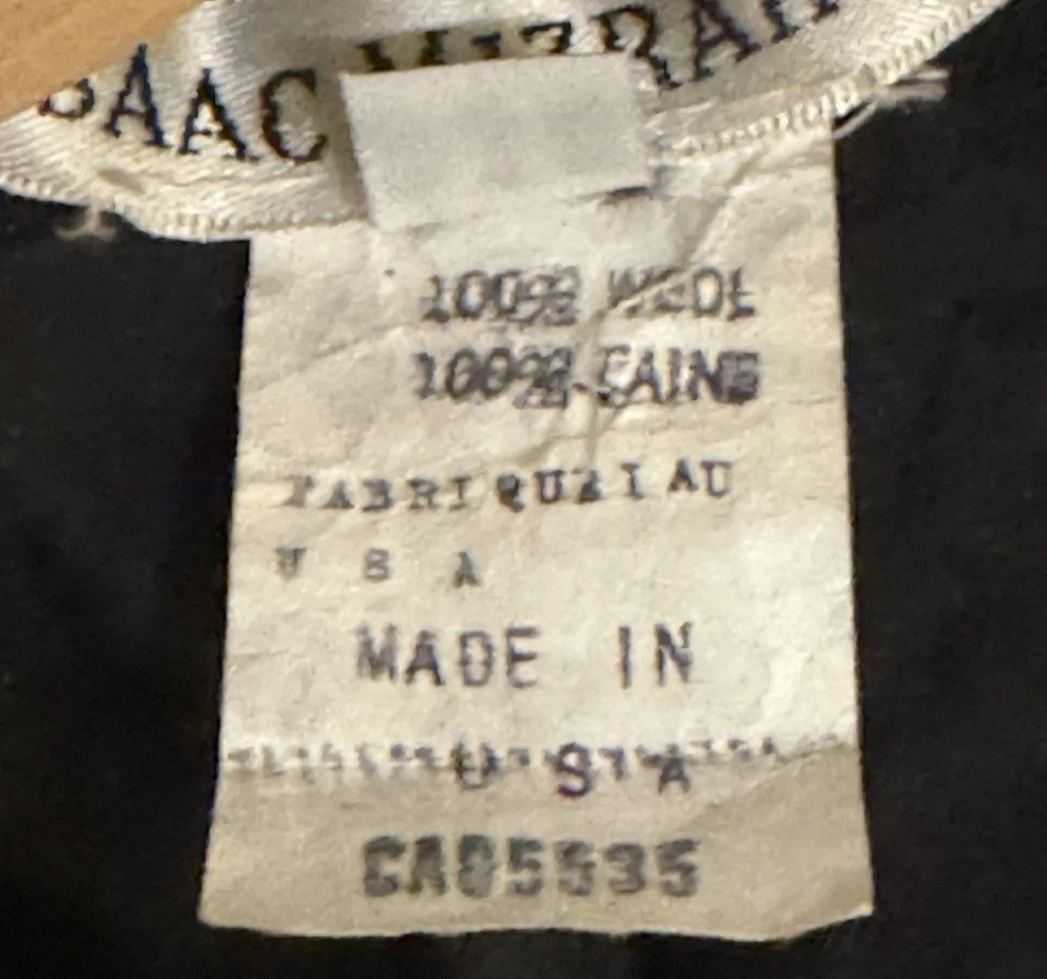 Isaac Mizrahi Archival Isaac Mizrahi 90s "Unzipped" Era Wool Coat Size M / US 6-8 / IT 42-44 - 9 Thumbnail